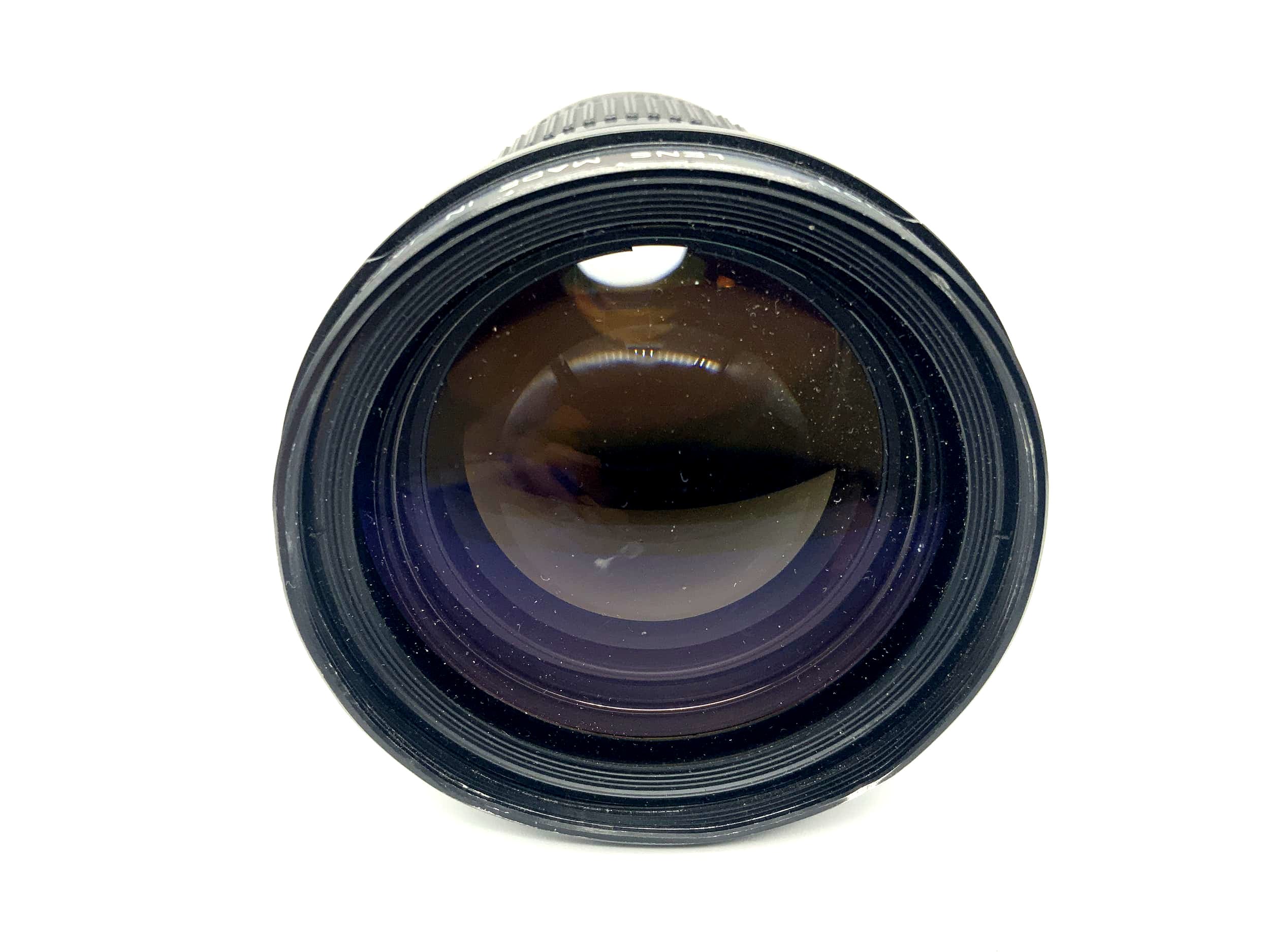 Canon 35-105mm 1:3.5 Objektiv Zoom Lens FD Macro Lens (Canon FD) Text lesen