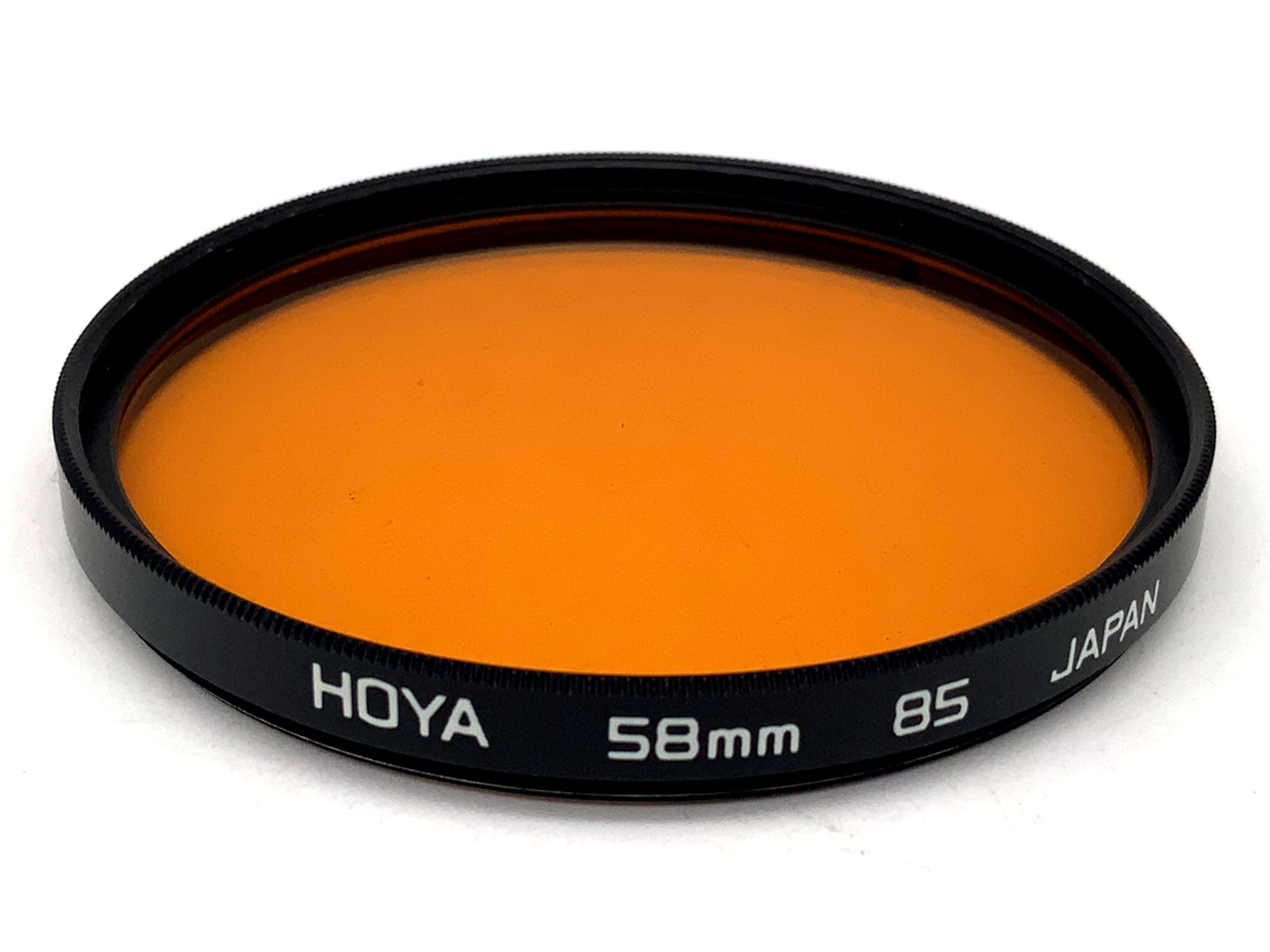 Hoya Farbfilter 85 Orange Filter 58mm Kreisförmig Filtergewinde
