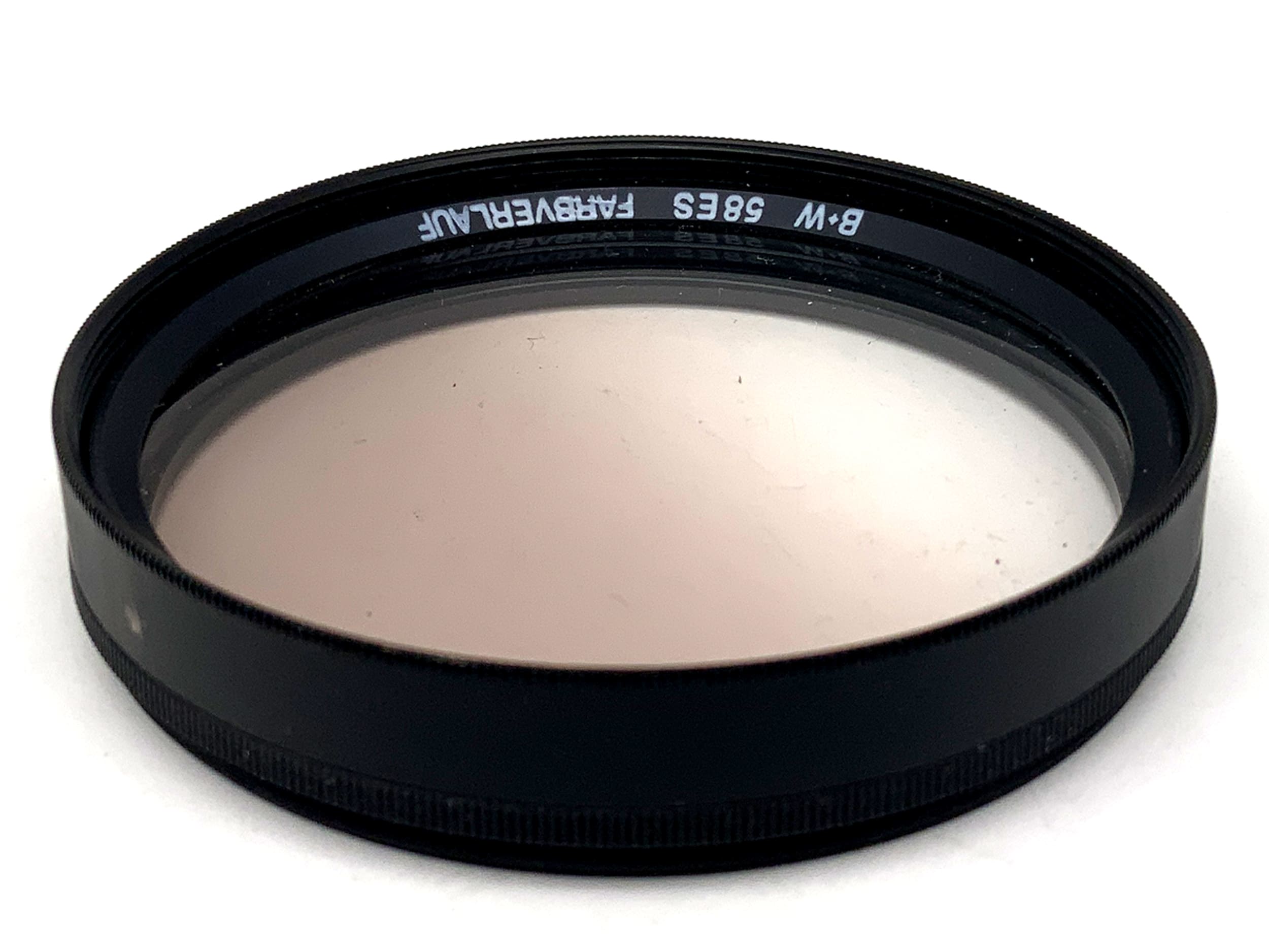 B+W Verlauf Effektfilter 58ES Farbverlauf grau Filter 58mm Kreisförmig