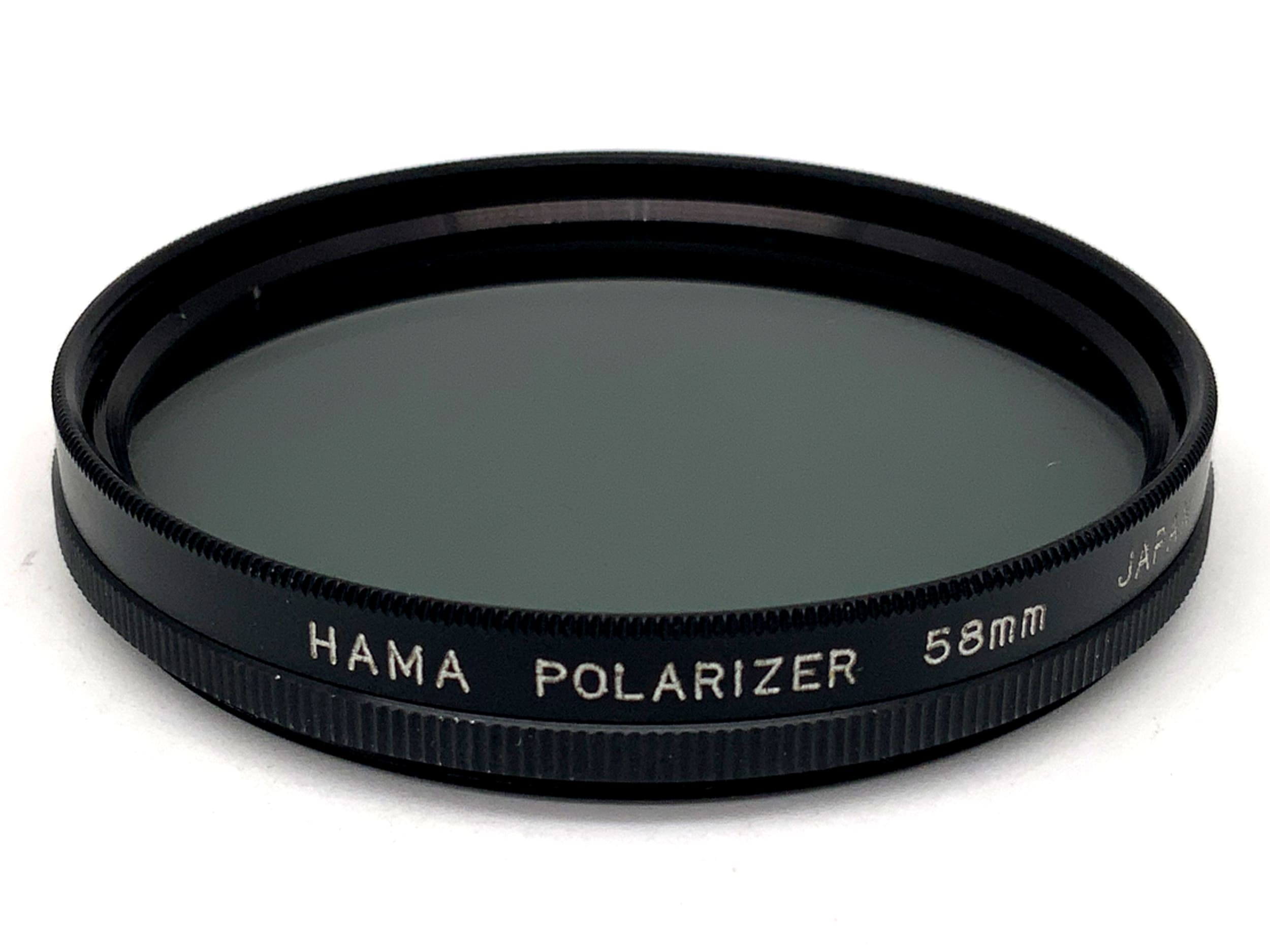 Hama Polfilter Polarizer Filter 58mm Kreisförmig Filtergewinde