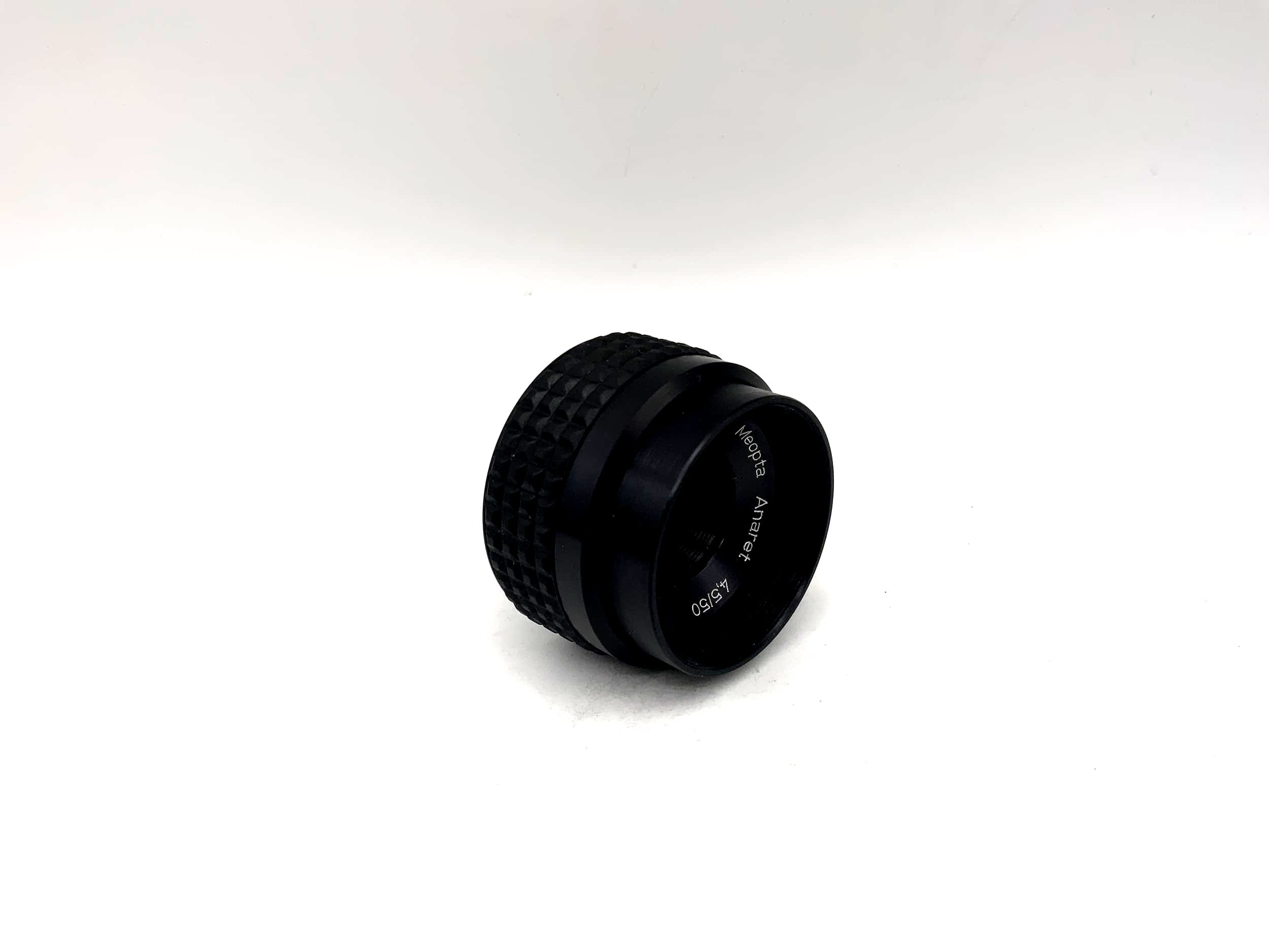 Meopta 50mm 1:4.5 Vergrößerungsobjektiv Anaret Enlarger Zebra (23,5mm Gewinde)