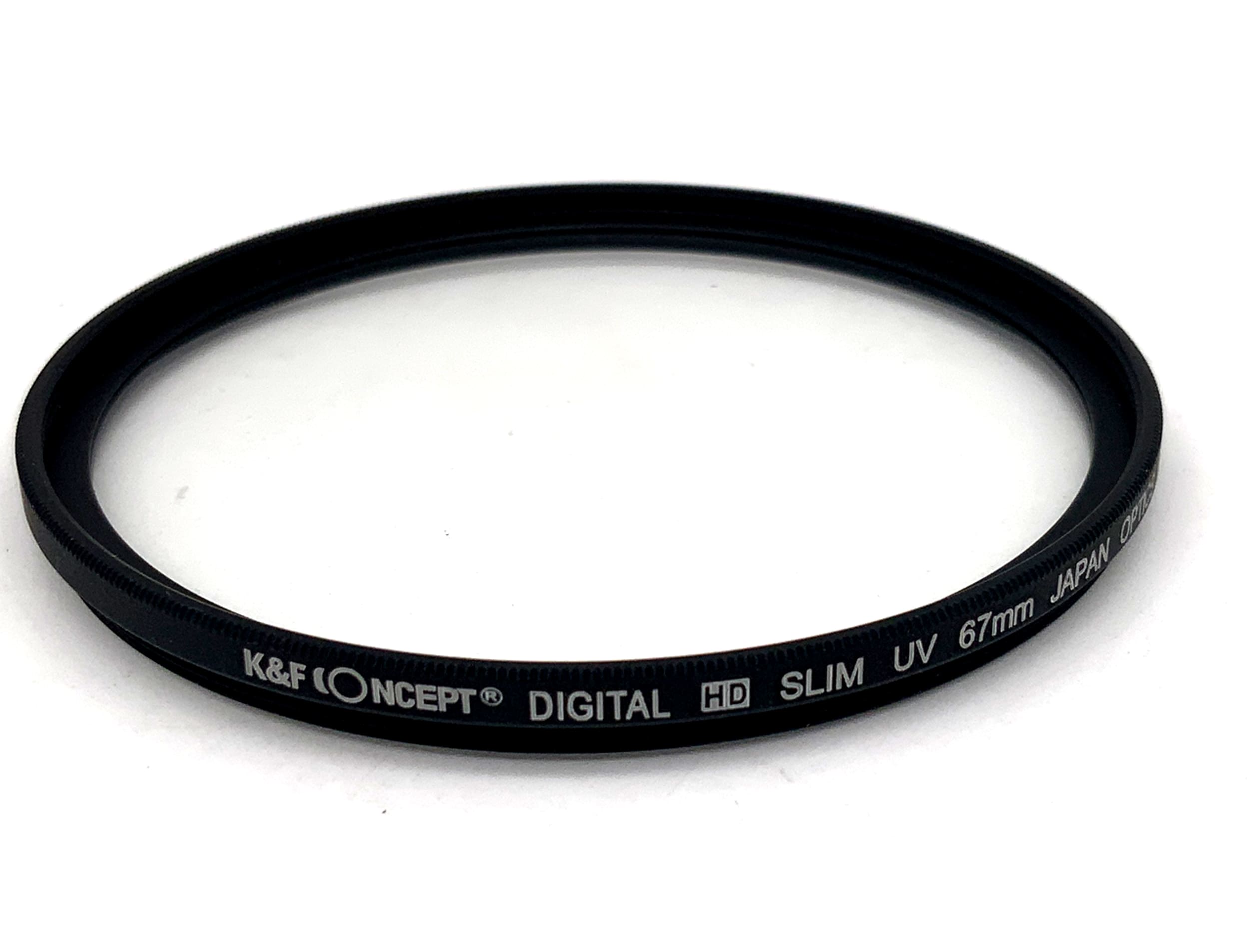 K&F Concept UV Digital HD Slim UV Optics Filter 67mm Kreisförmig Filtergewinde