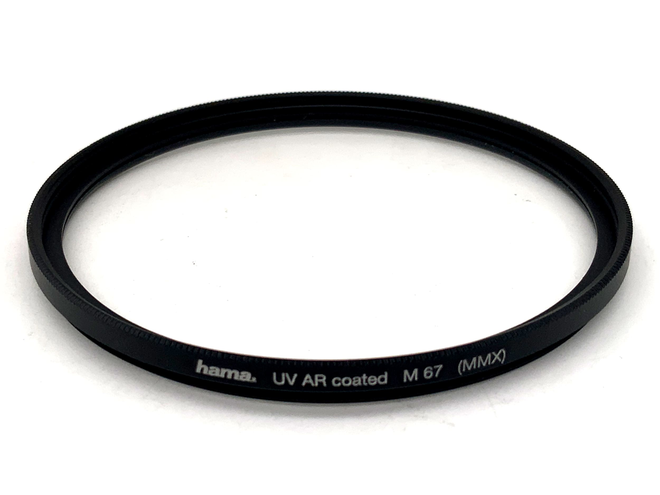 Hama UV AR coated M67 (MMX) Filter 67mm Kreisförmig Filtergewinde