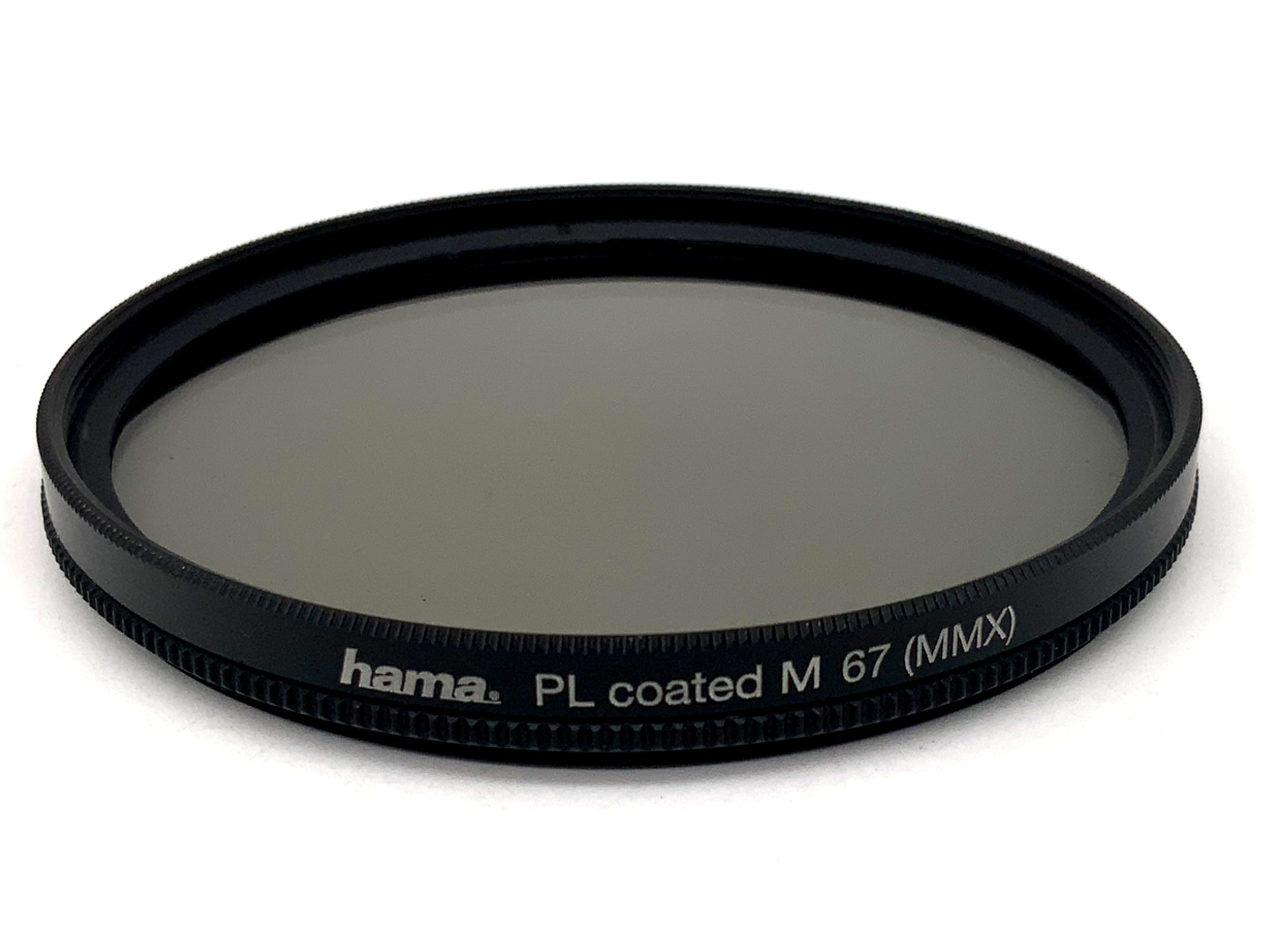 Hama Polfilter PL coated M67 (MMX) Filter 67mm Kreisförmig Filtergewinde