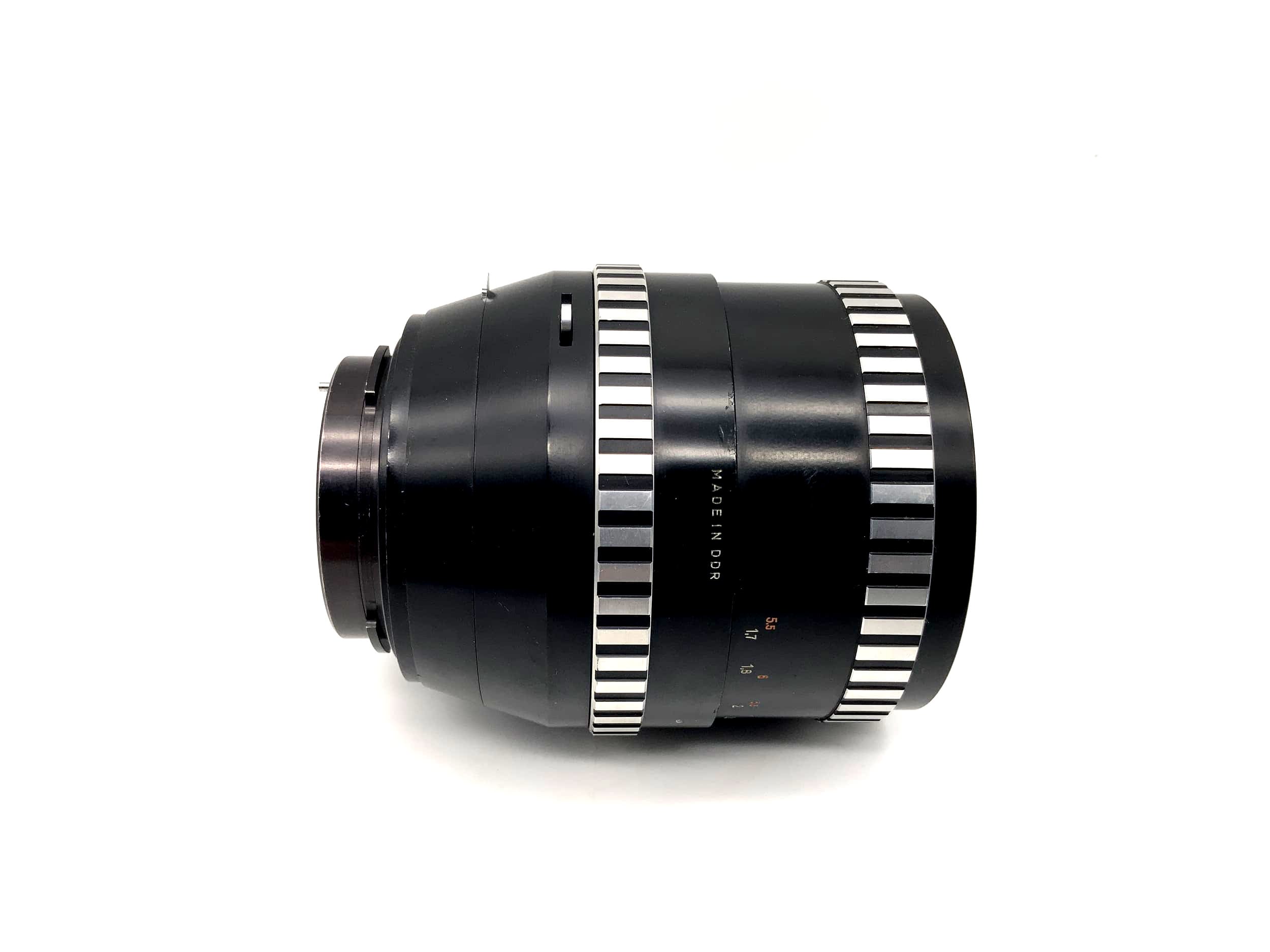 Carl Zeiss 180mm 1:2.8 Objektiv Sonnar Zebra Camera Lens (Pentacon Six) !Pilz!