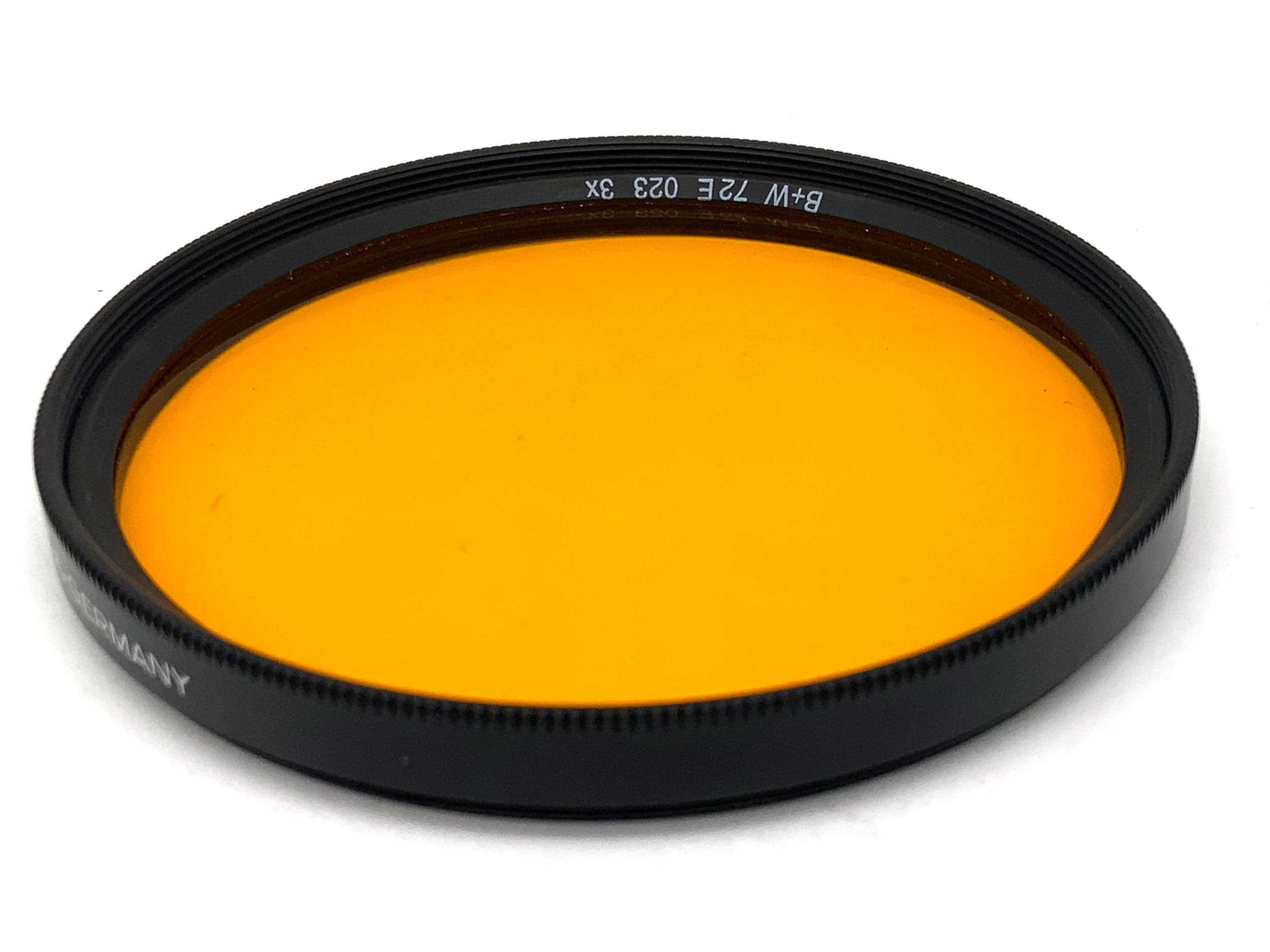 B+W Farbfilter 72E 023 3x gelb yellow Filter 72mm Kreisförmig Filtergewinde