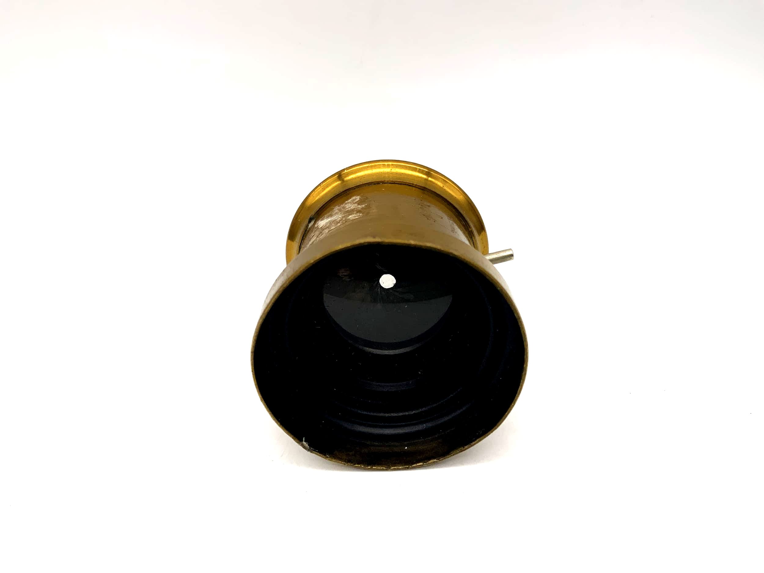 25cm Objektiv 250mm Rapid Aplanat No.2 Messingobjektiv Brass (36mm Gewinde)