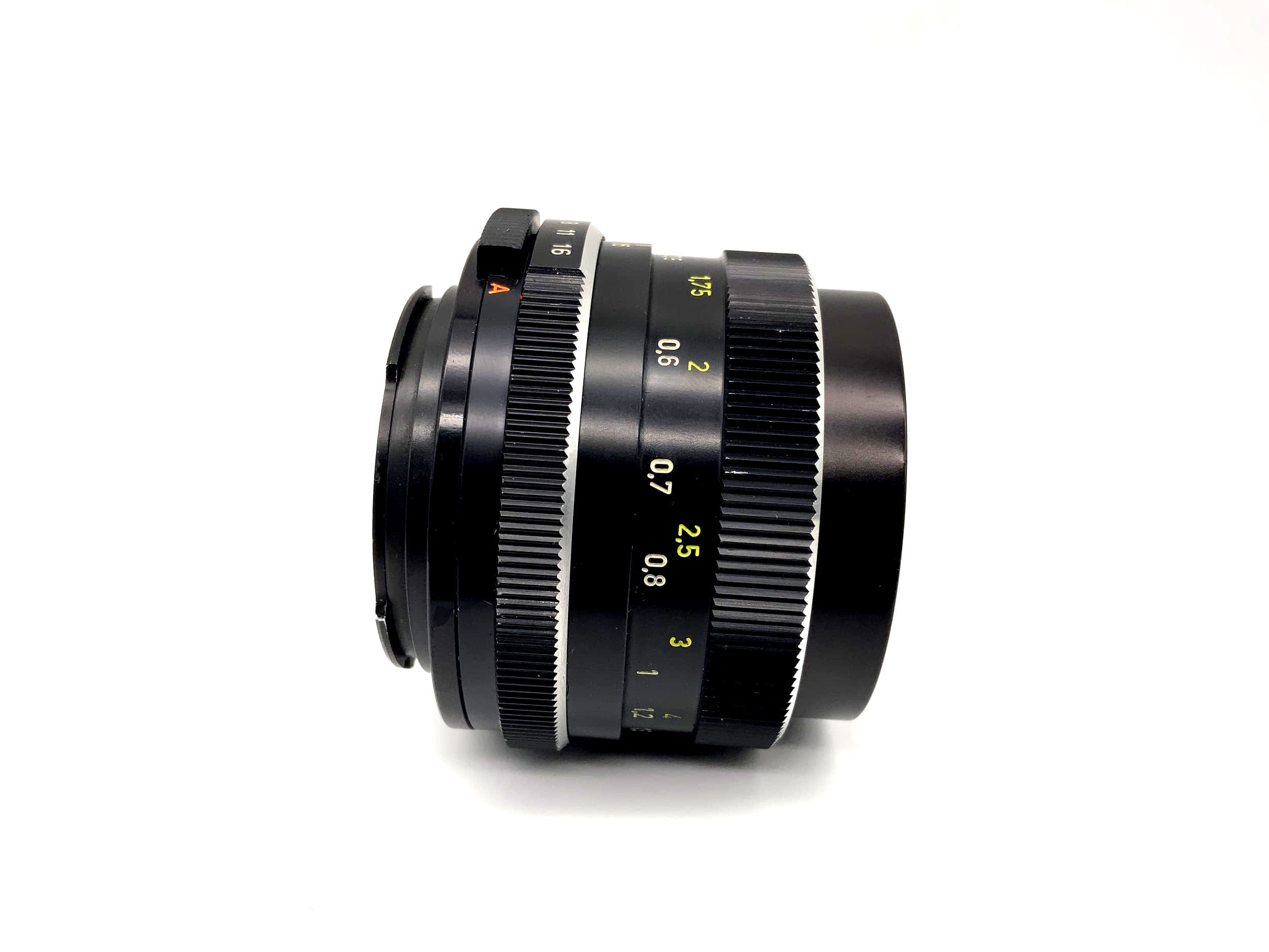 Carl Zeiss 50mm 1:1.8 Objektiv Planar Kamera Camera Lens (Rollei QBM) !Nebel!