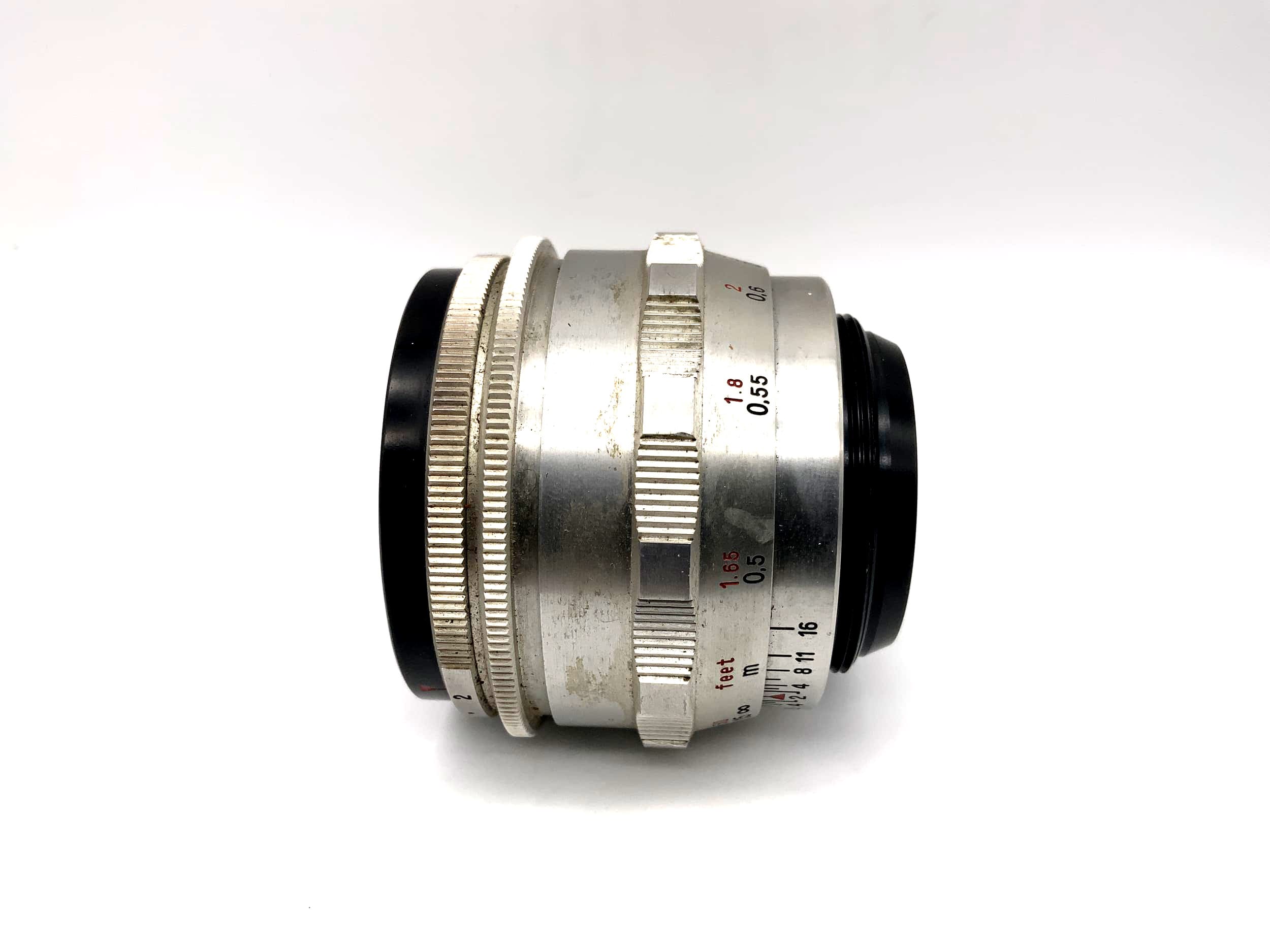 Carl Zeiss 58mm 1:2 Objektiv Biotar 10 Blades Kamera Camera Lens (M42) !Nebel!