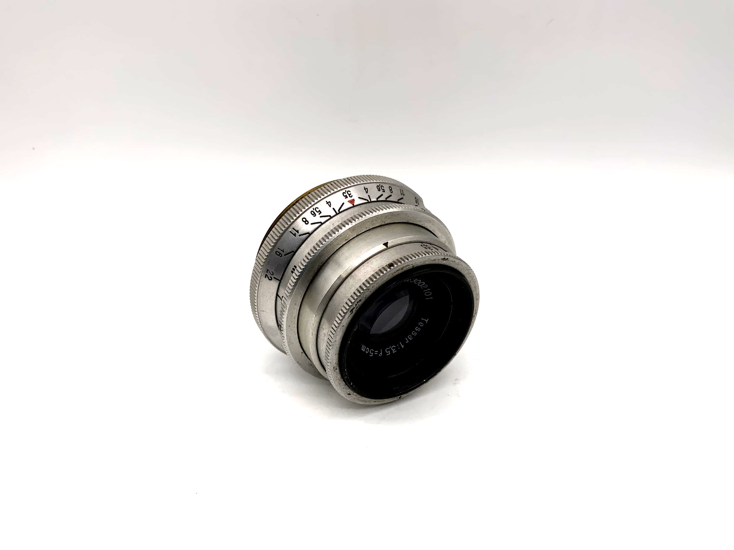 Carl Zeiss 5cm 1:3.5 Objektiv 50mm Tessar Kamera Camera Lens (M42) !Nebel!