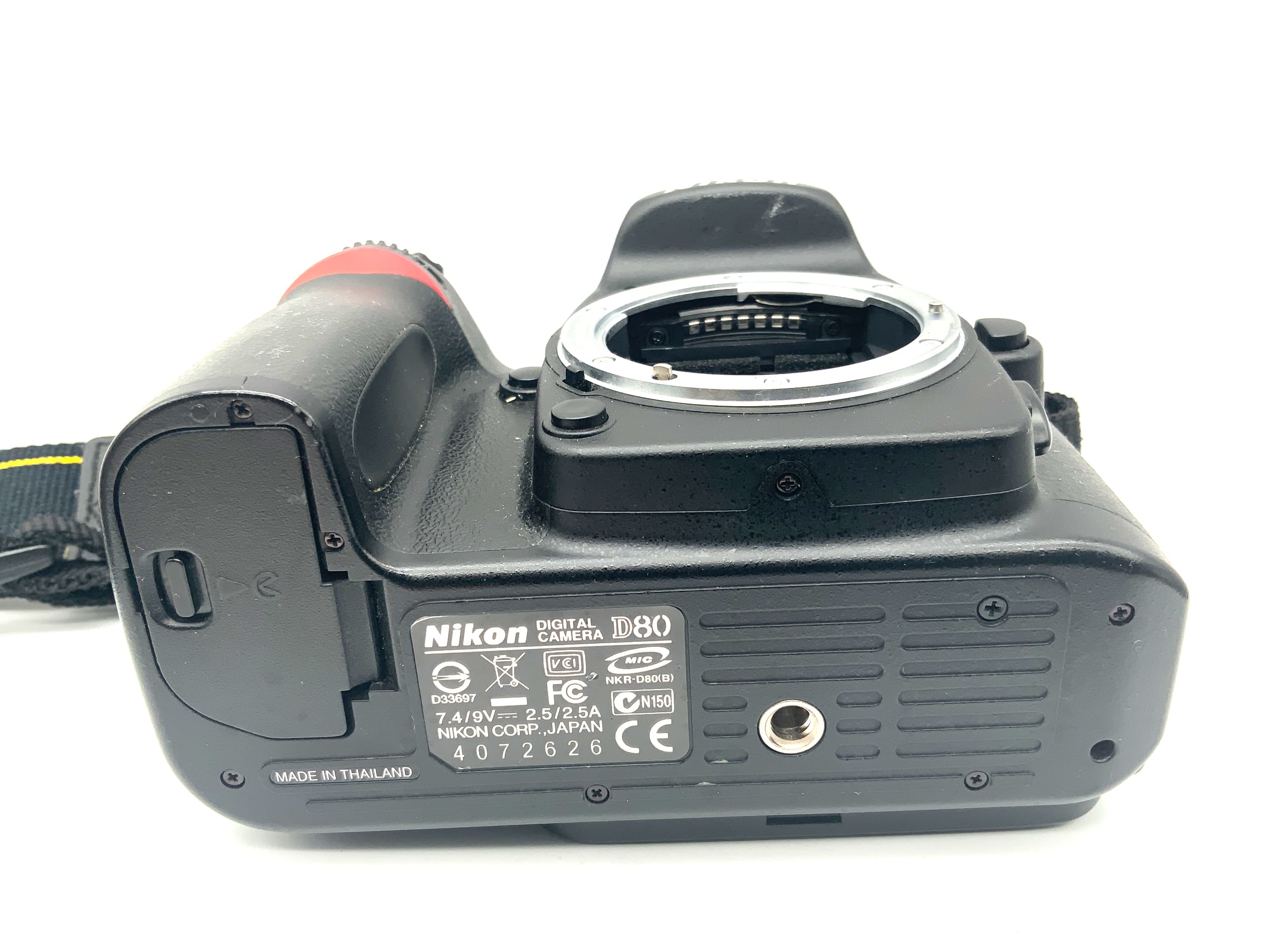 Nikon D80 DSLR Spiegelreflexkamera Body Gehäuse (Nikon AF)