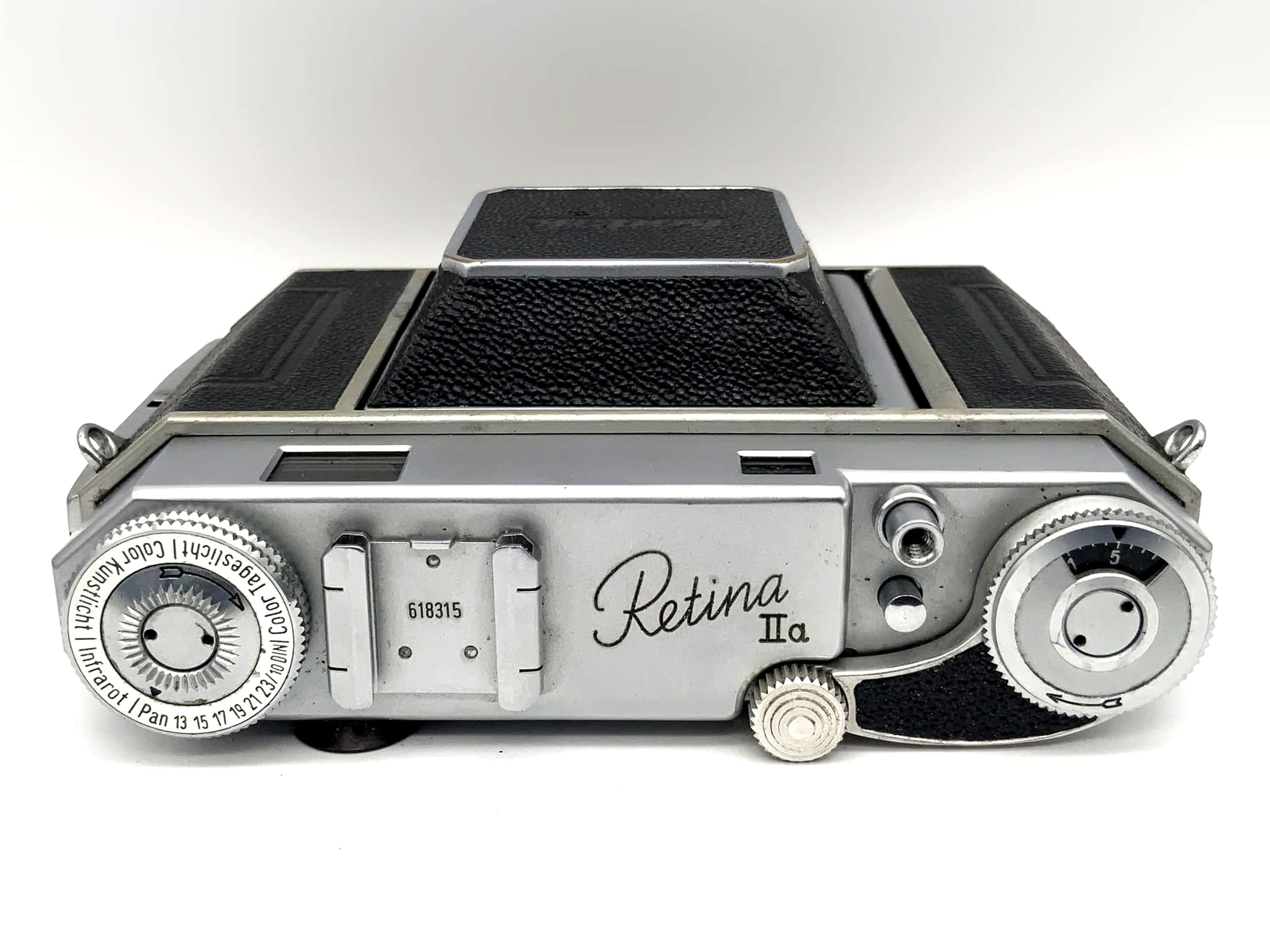 Kodak Retina IIa Klappkamera mit Heligon 1:2 50mm red A 2A Rodenstock