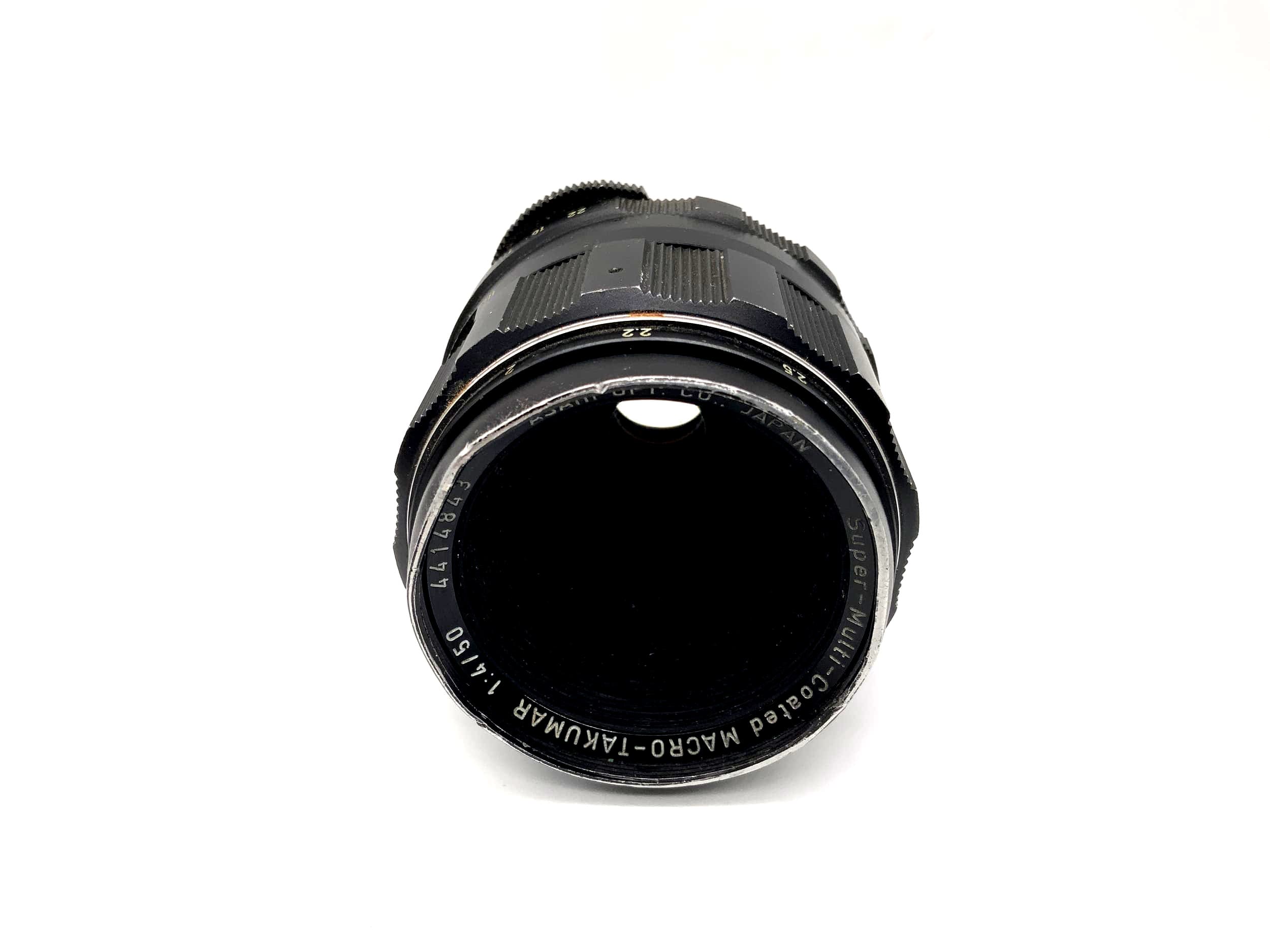 Asahi Pentax 50mm 1:4 Objektiv Super Multi Coated Macro Takumar Lens (M42)
