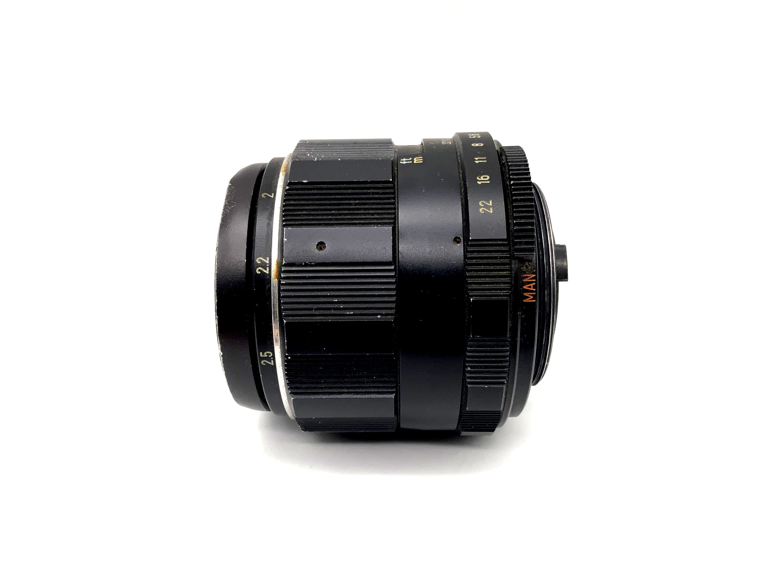 Asahi Pentax 50mm 1:4 Objektiv Super Multi Coated Macro Takumar Lens (M42)