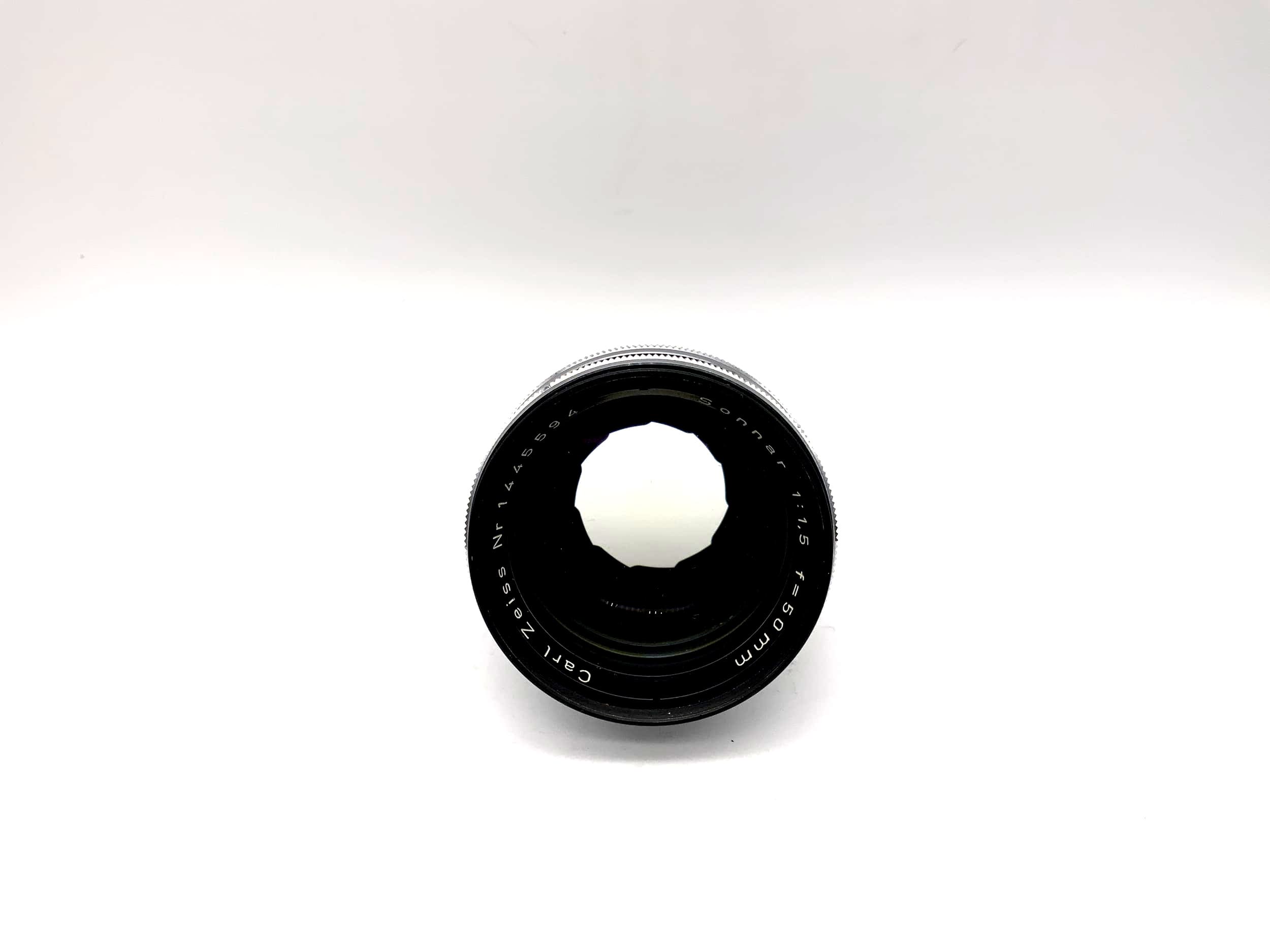 Carl Zeiss 50mm 1:1.5 Objektiv 11 Blades Sonnar Kamera Camera Lens (Contax RF)