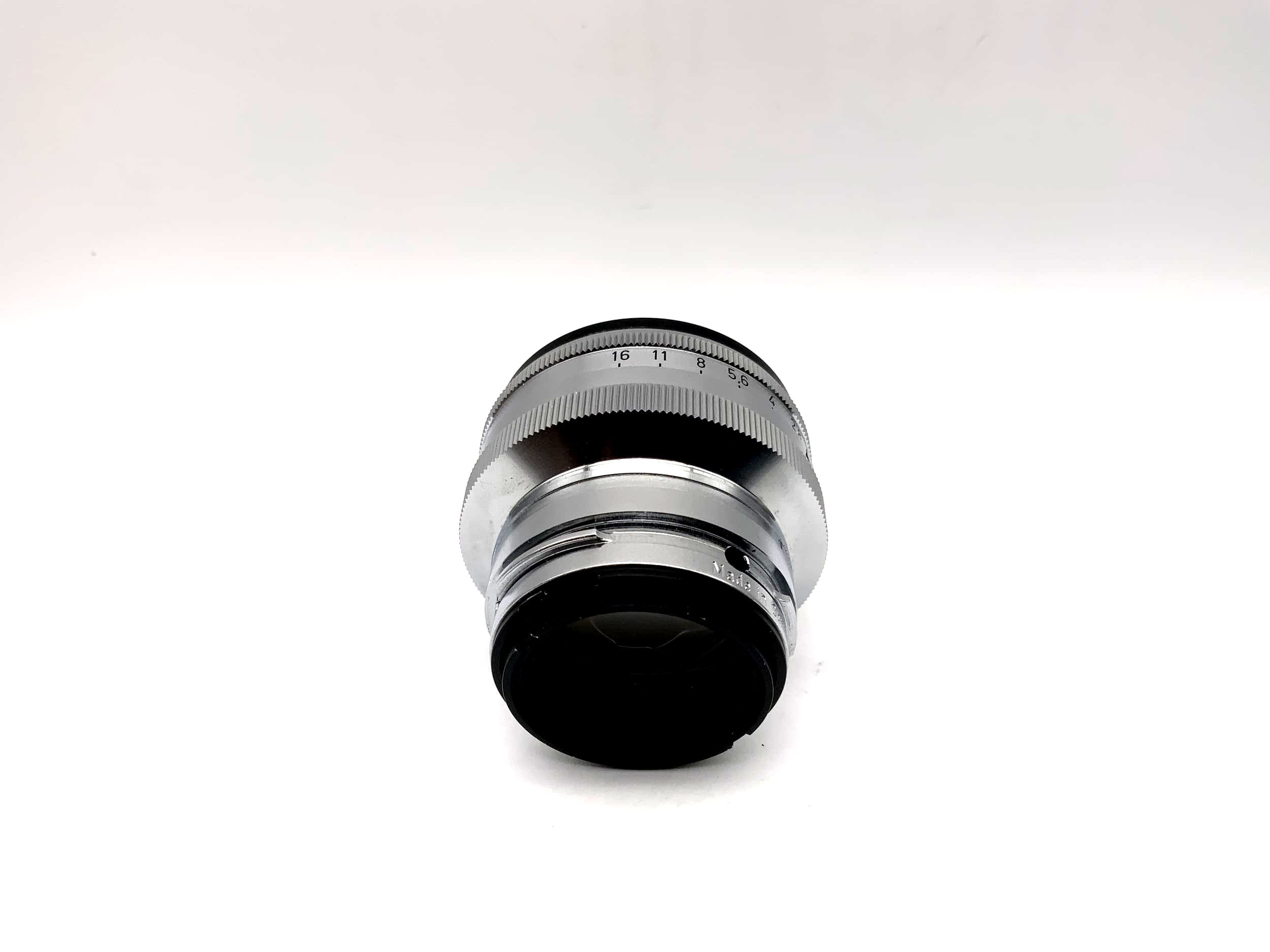 Carl Zeiss 50mm 1:1.5 Objektiv 11 Blades Sonnar Kamera Camera Lens (Contax RF)