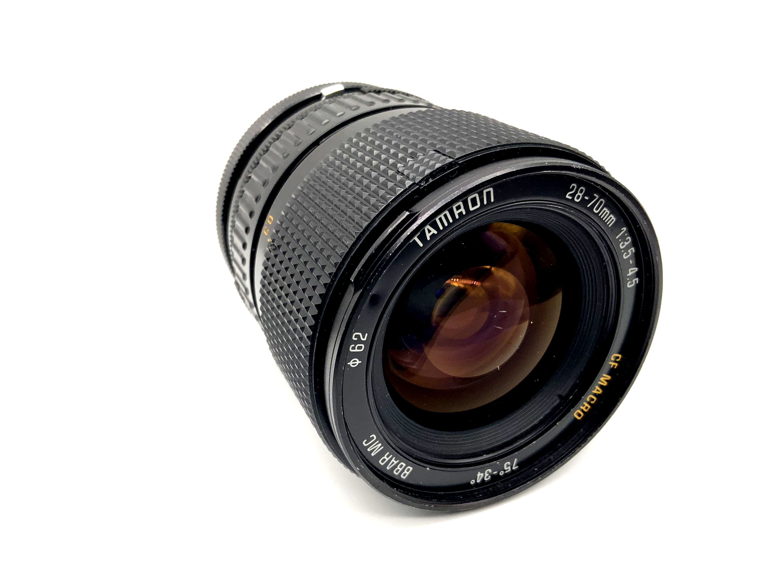 Tamron 28-70mm 1:3.5-4.5 Objektiv Adaptall 2 BBAR MC CF Macro Lens (Konica AR)