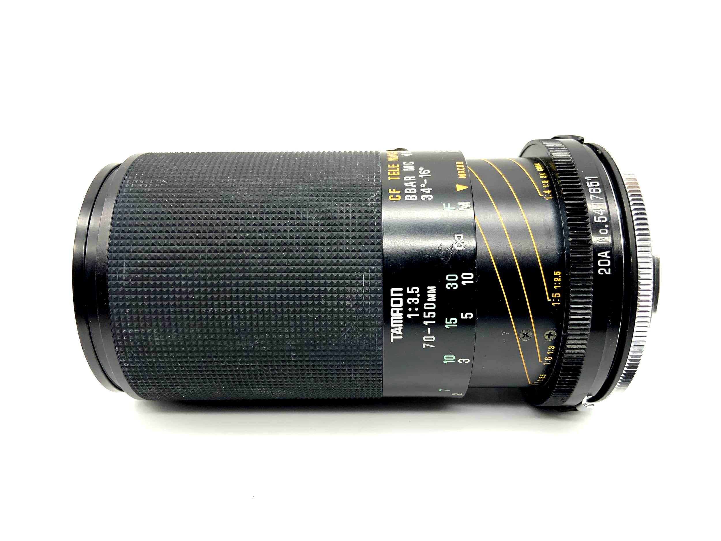 Tamron 70-150mm 1:3.5 Objektiv Adaptall 2 CF Tele Macro BBAR MC Lens (Pentax K)