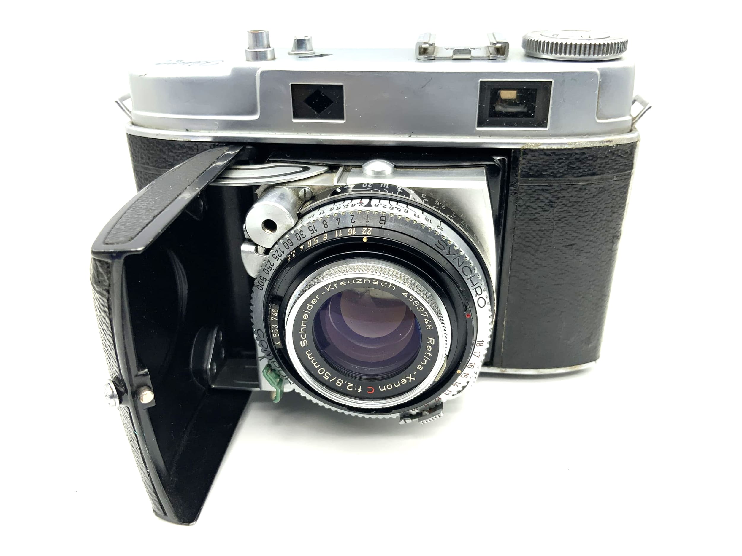 Kodak Retina IIc Klappkamera mit Xenon 1:2.8 50mm red C 2c Rangefinder Big C