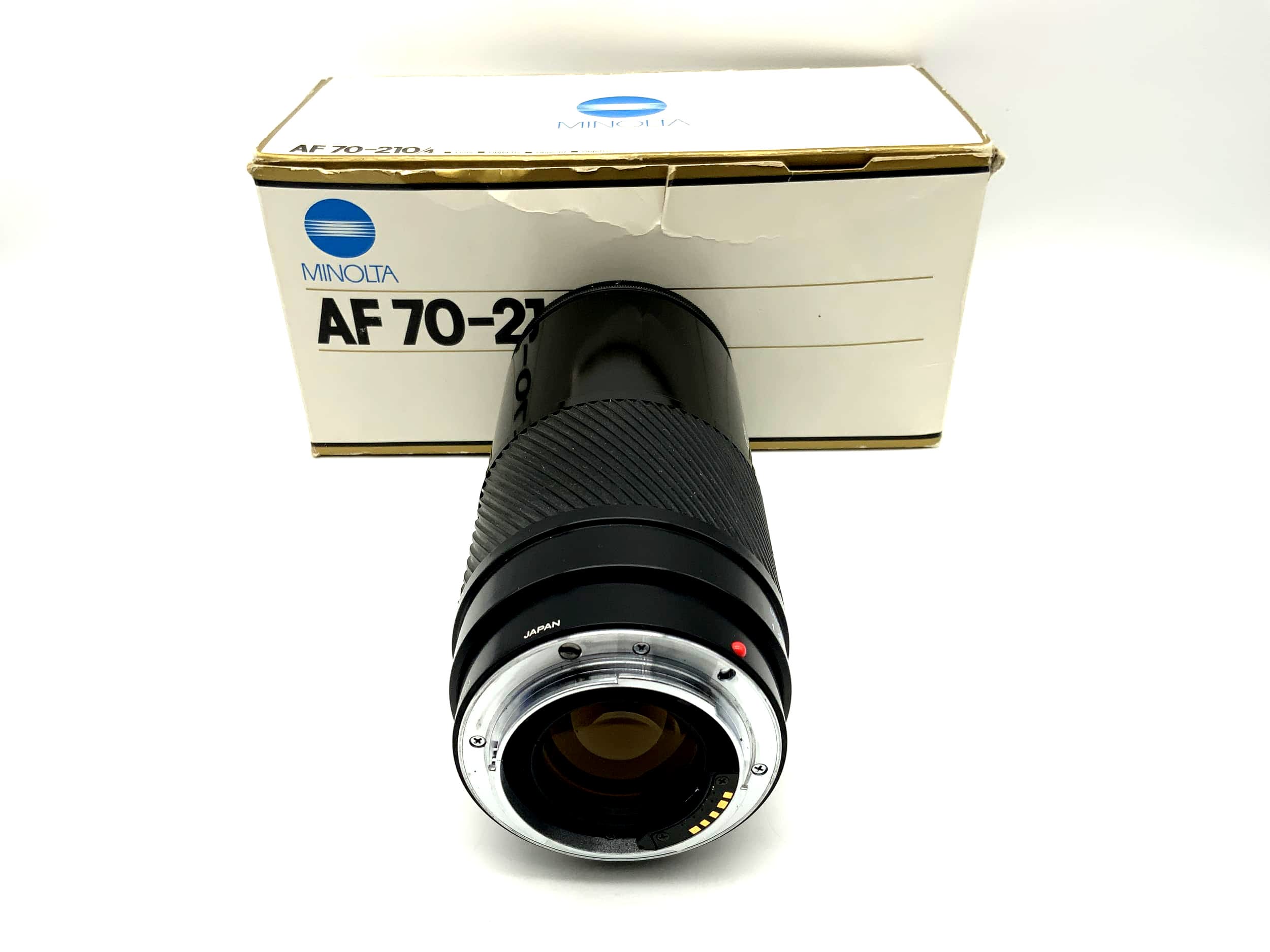 Minolta 70-210mm 1:4 Objektiv AF Lens mit OVP Camera Lens (Minolta AF/Sony A)