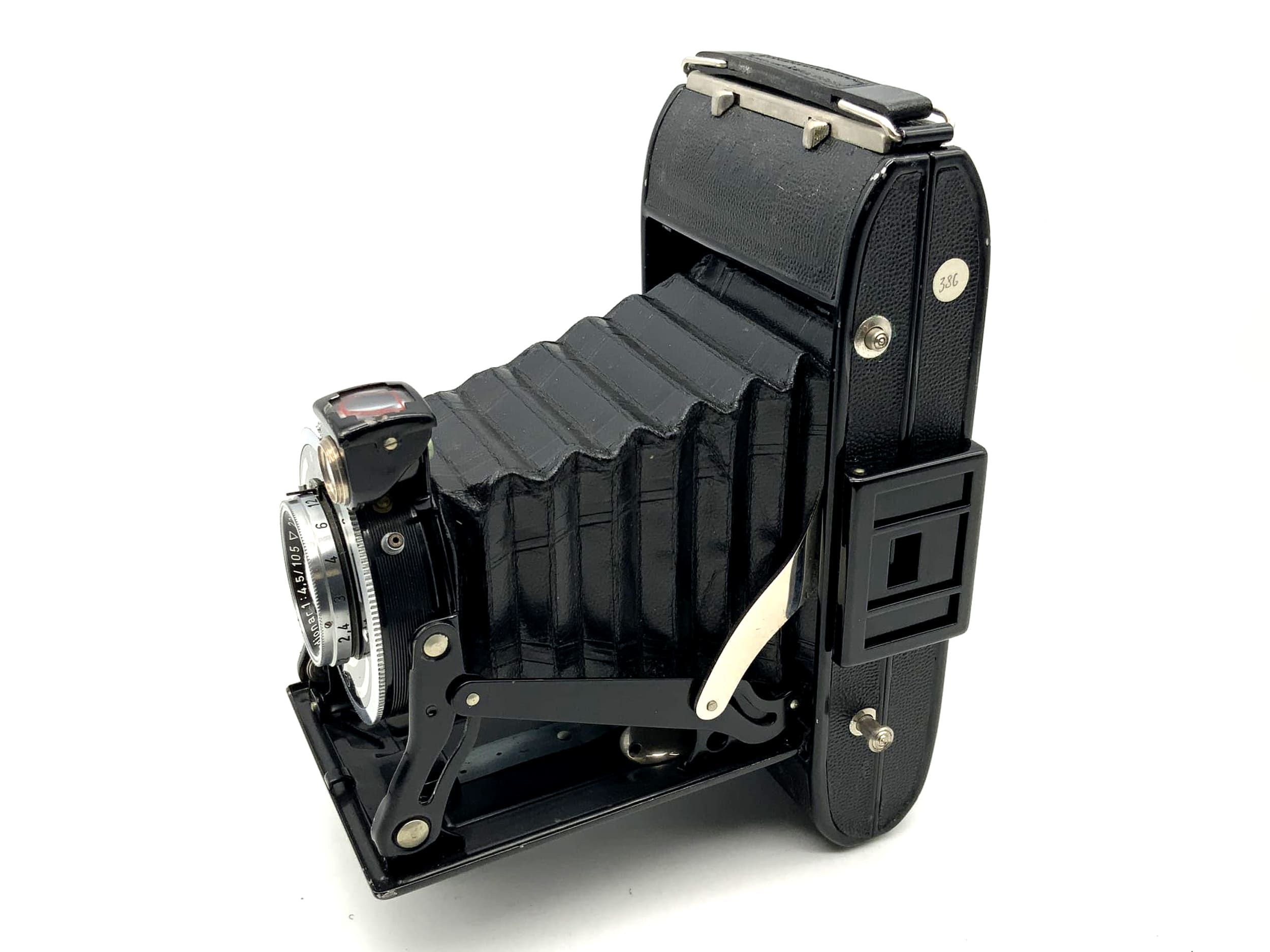 Adox Sport Klappkamera mit Radionar 1:4.5 105mm Vario Schneider Kreuznach