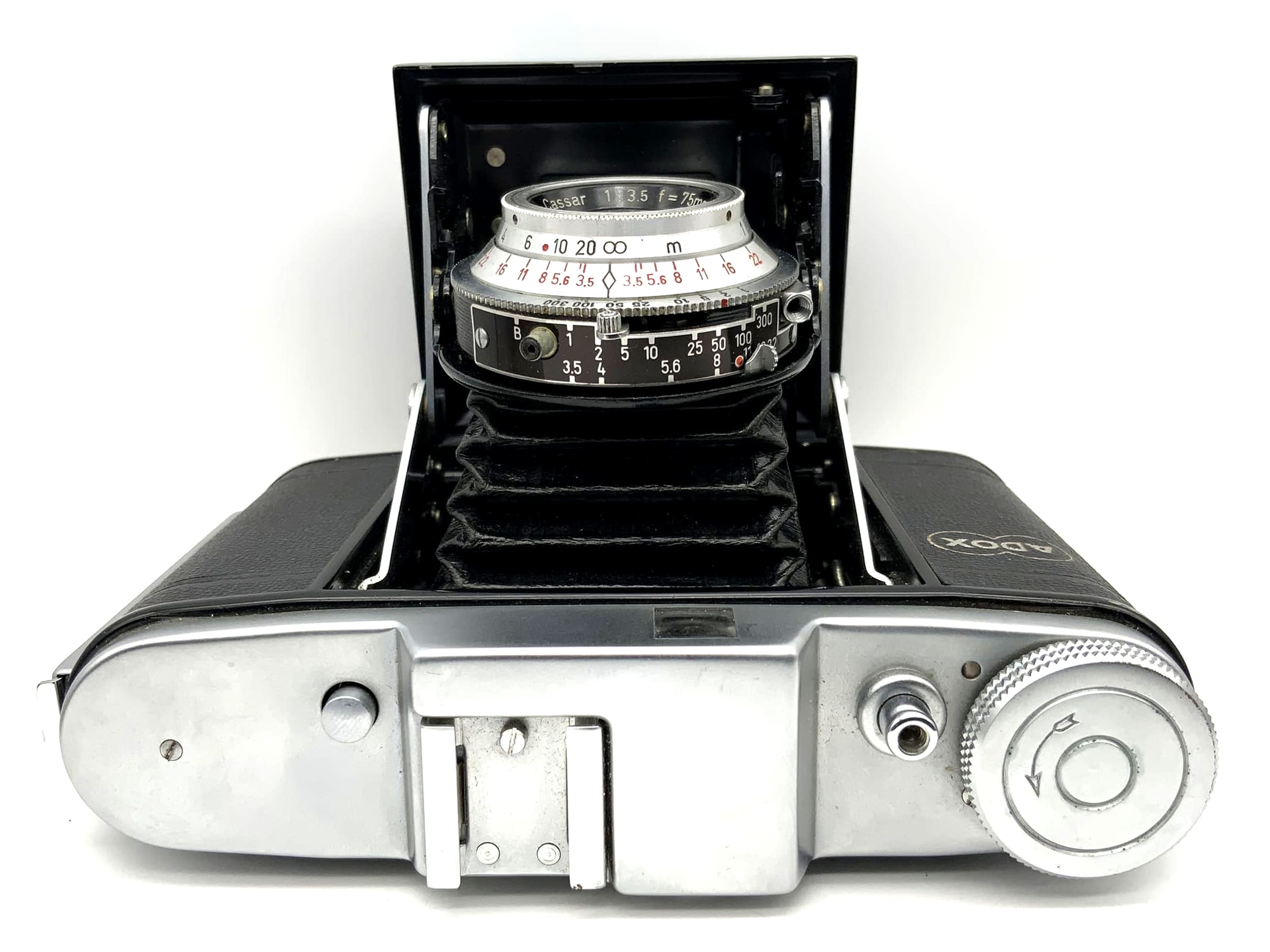 Adox Golf Klappkamera mit Cassar 1:3.5 75mm VL Prontor-S