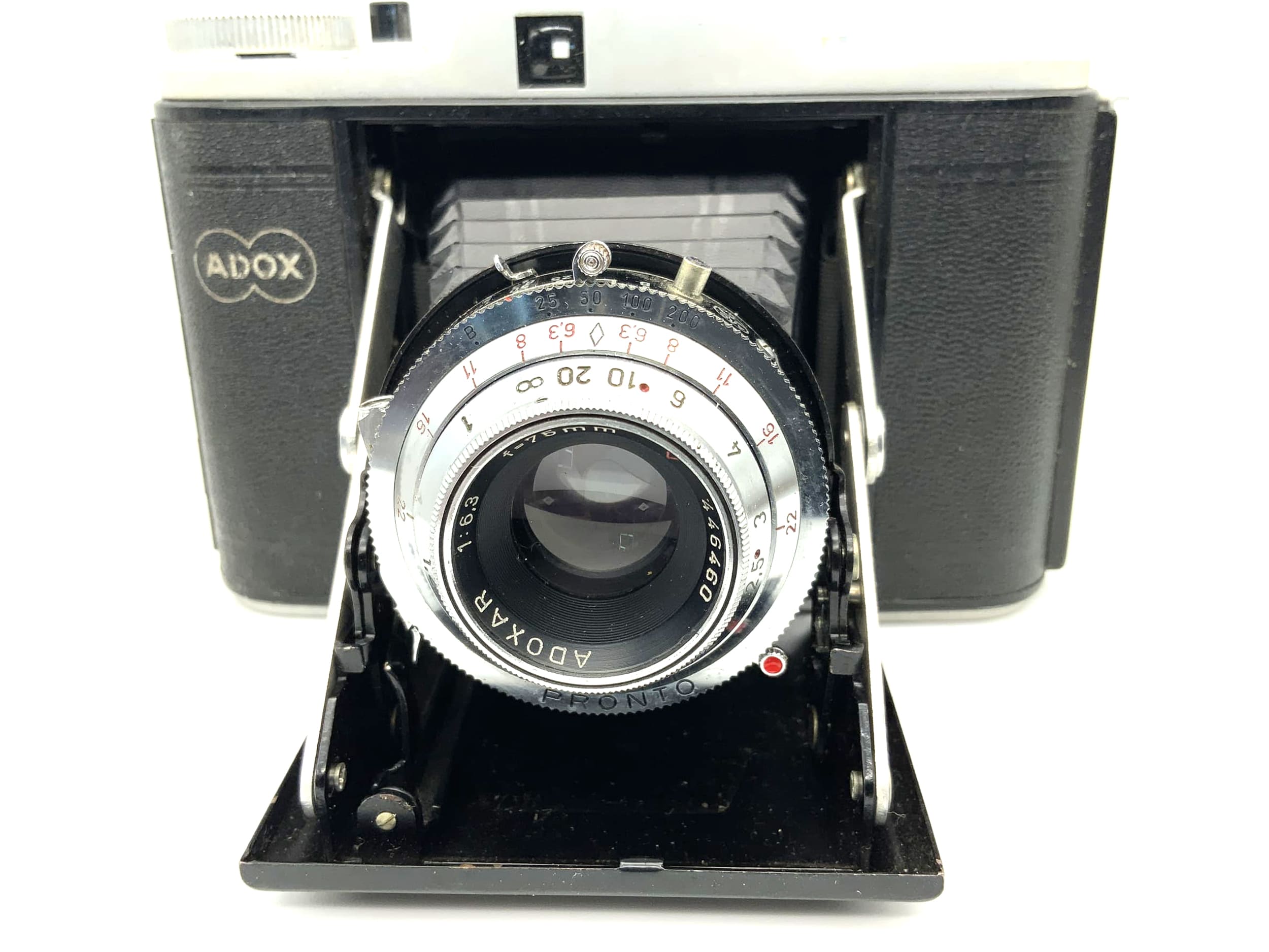 Adox Golf Klappkamera mit Adoxar 1:6.3 75mm red V Pronto