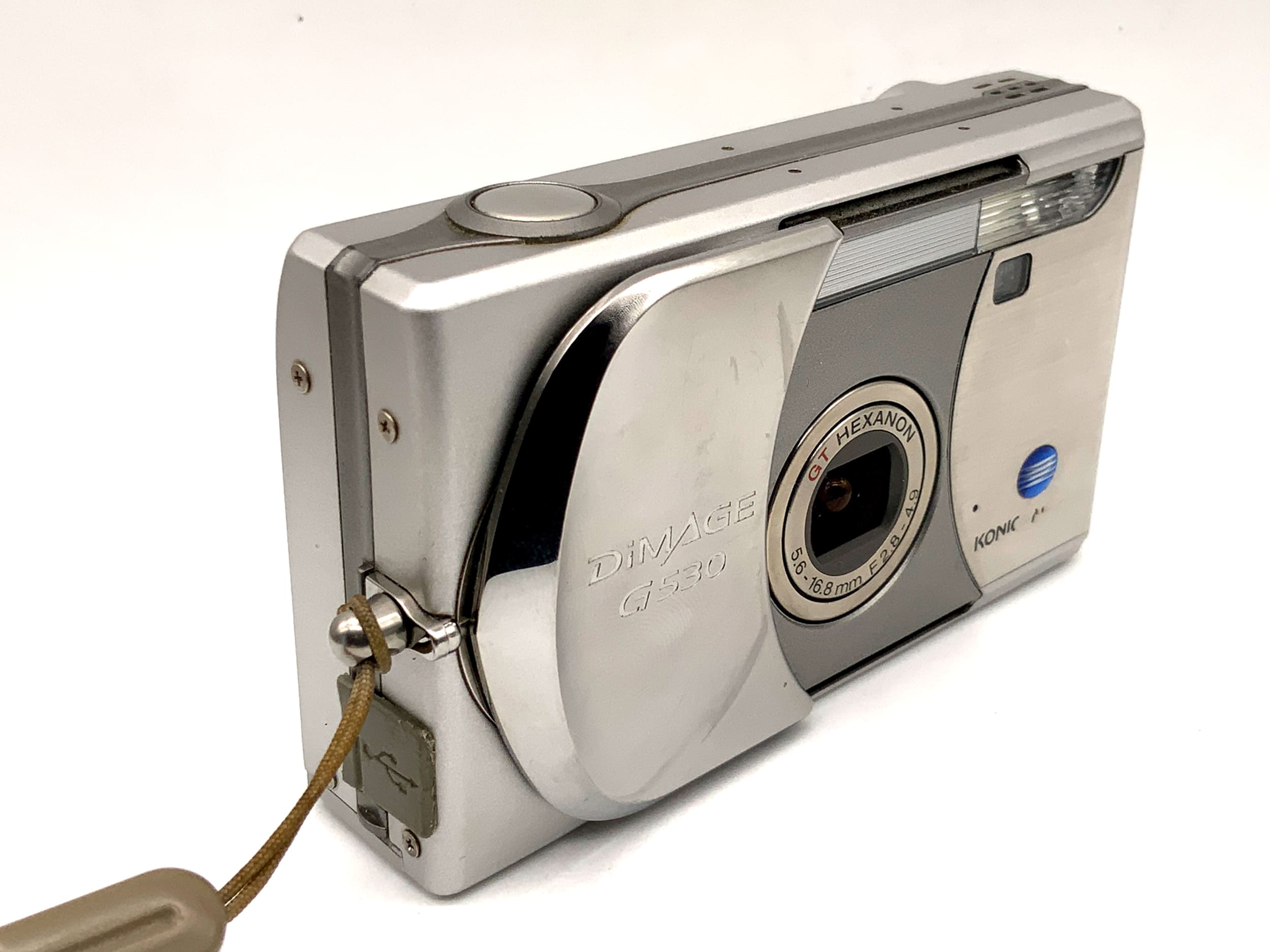 Konica Minolta Dimage G530 Kompaktkamera mit GT Hexanon 5.6-16.8mm F2.8-4.9