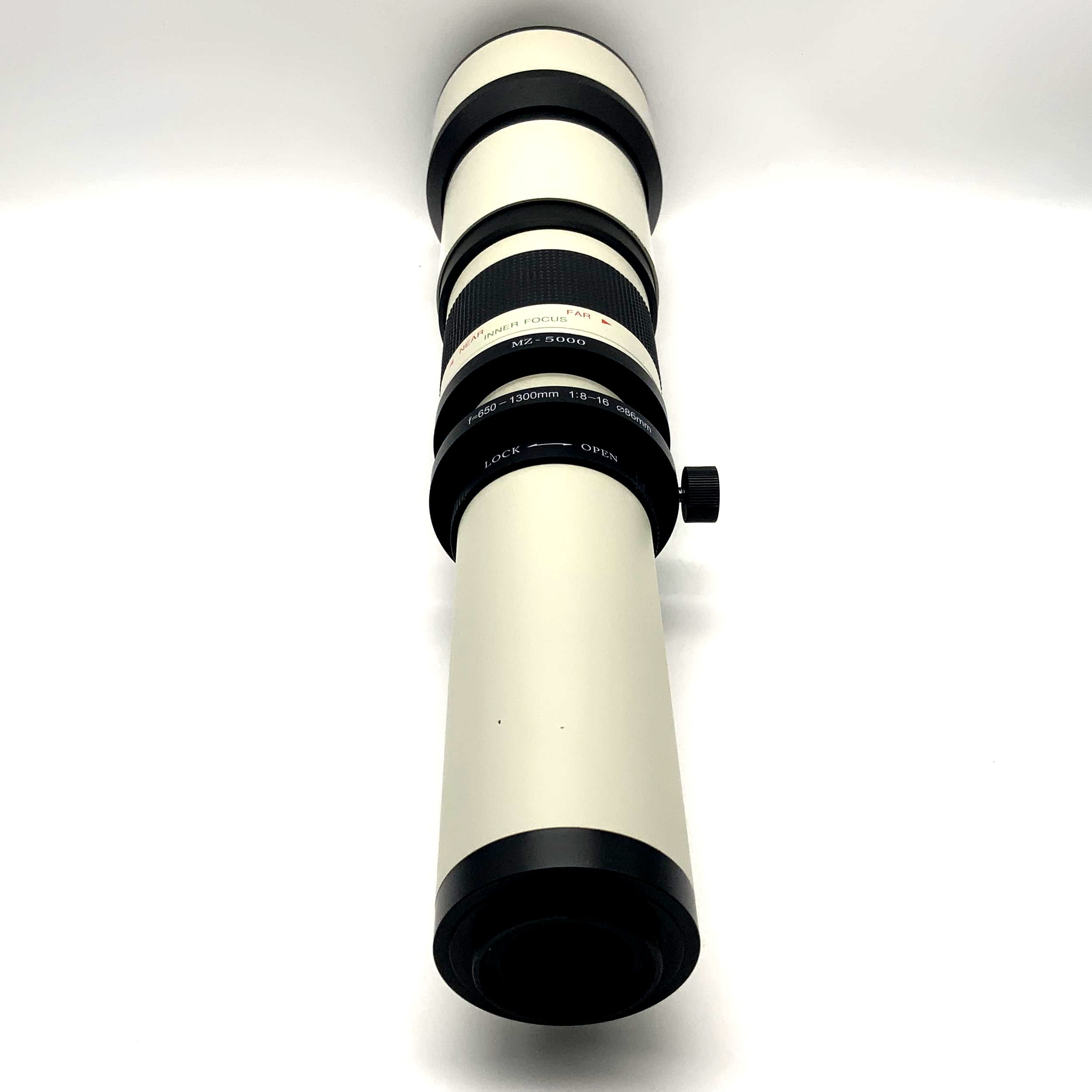 Vivitar 650-1300mm 1:8-16 Objektiv Series 1 MZ-5000 Kamera Camera Lens (M42)