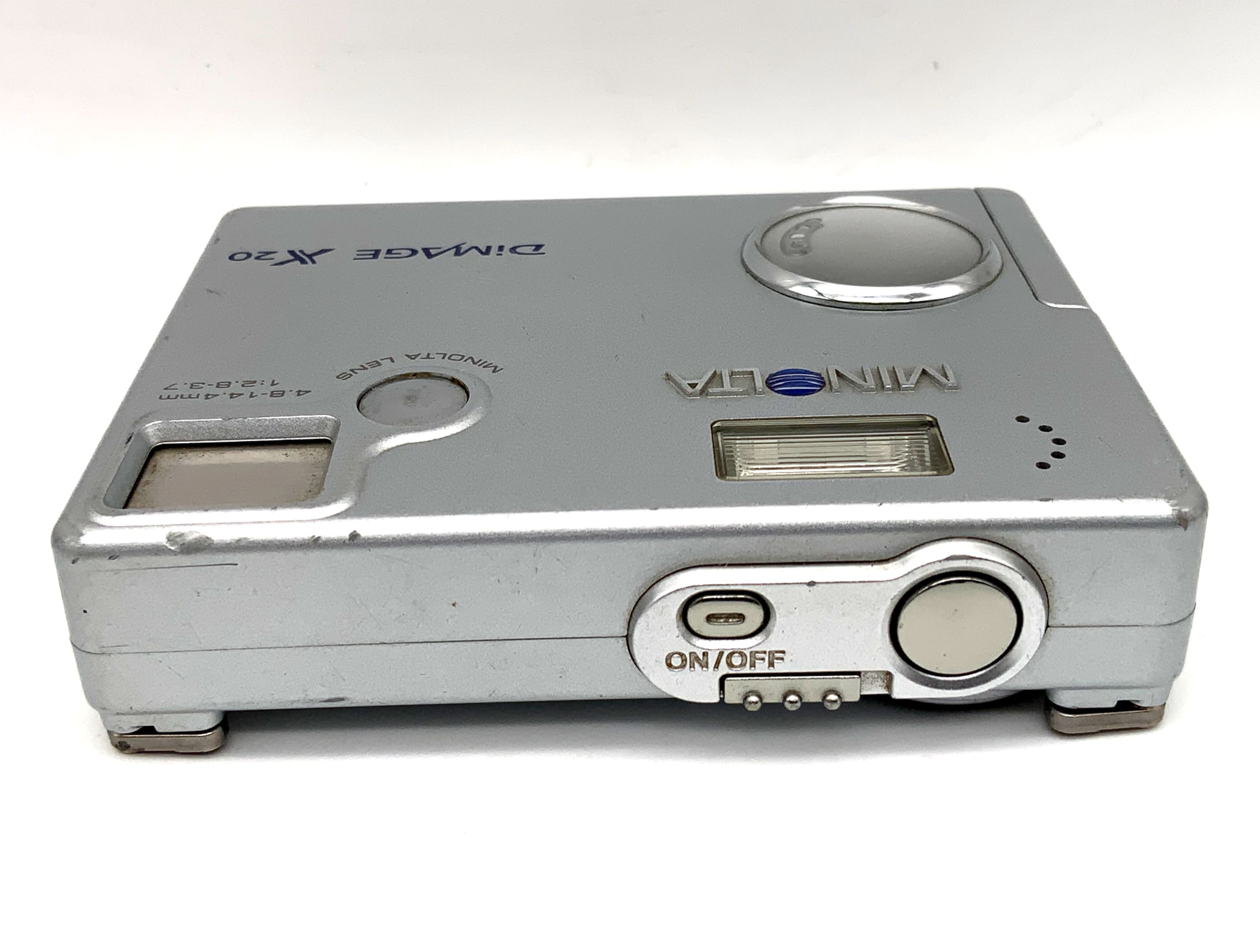 Konica Minolta Dimage X20 Digitale Kompaktkamera mit 4.8-14.4mm 1:2.8-3.7