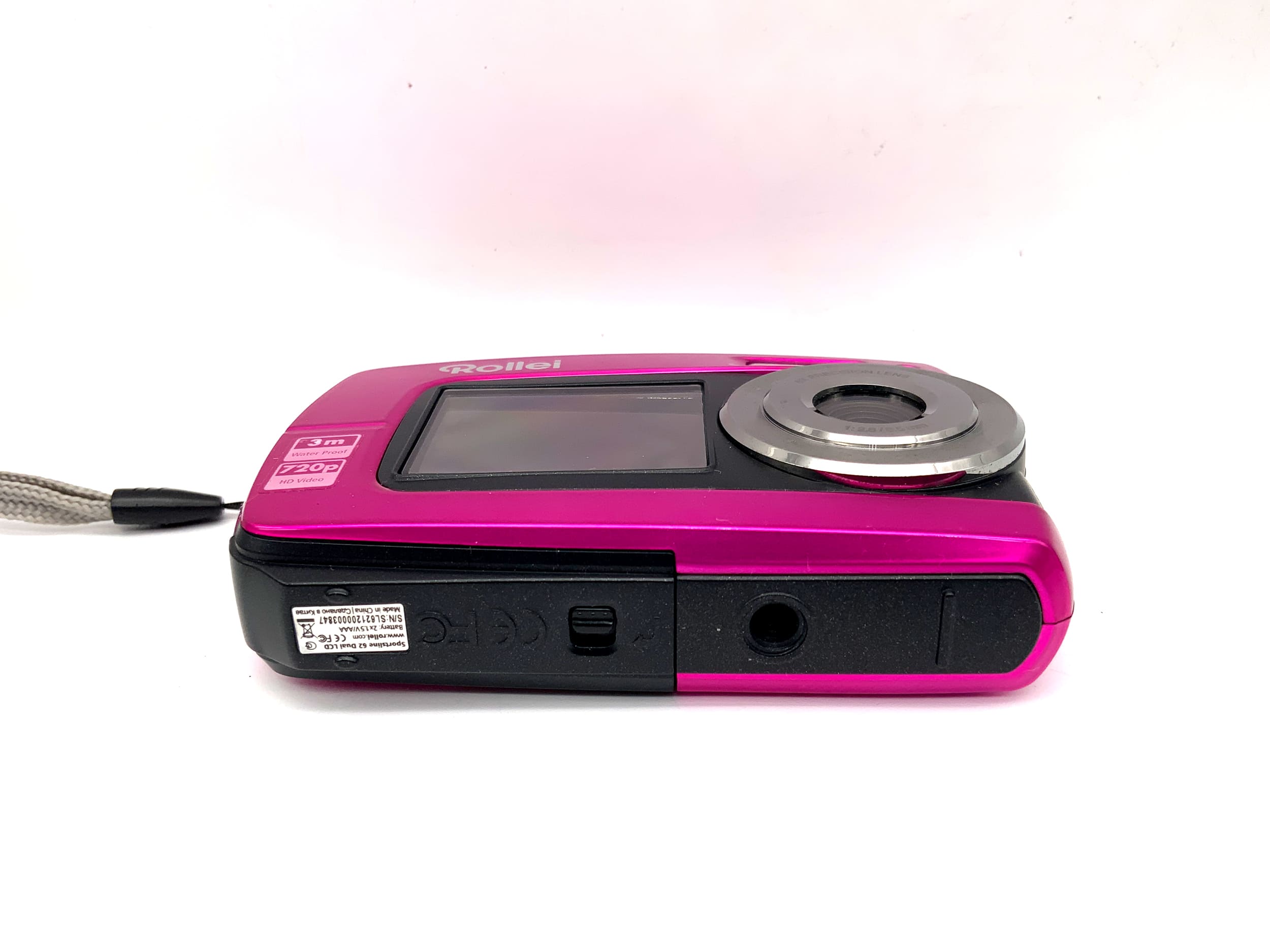 Rollei Sportsline 60 Dual LCD Digitale Kompaktkamera mit 1:2.8 f/8.5mm