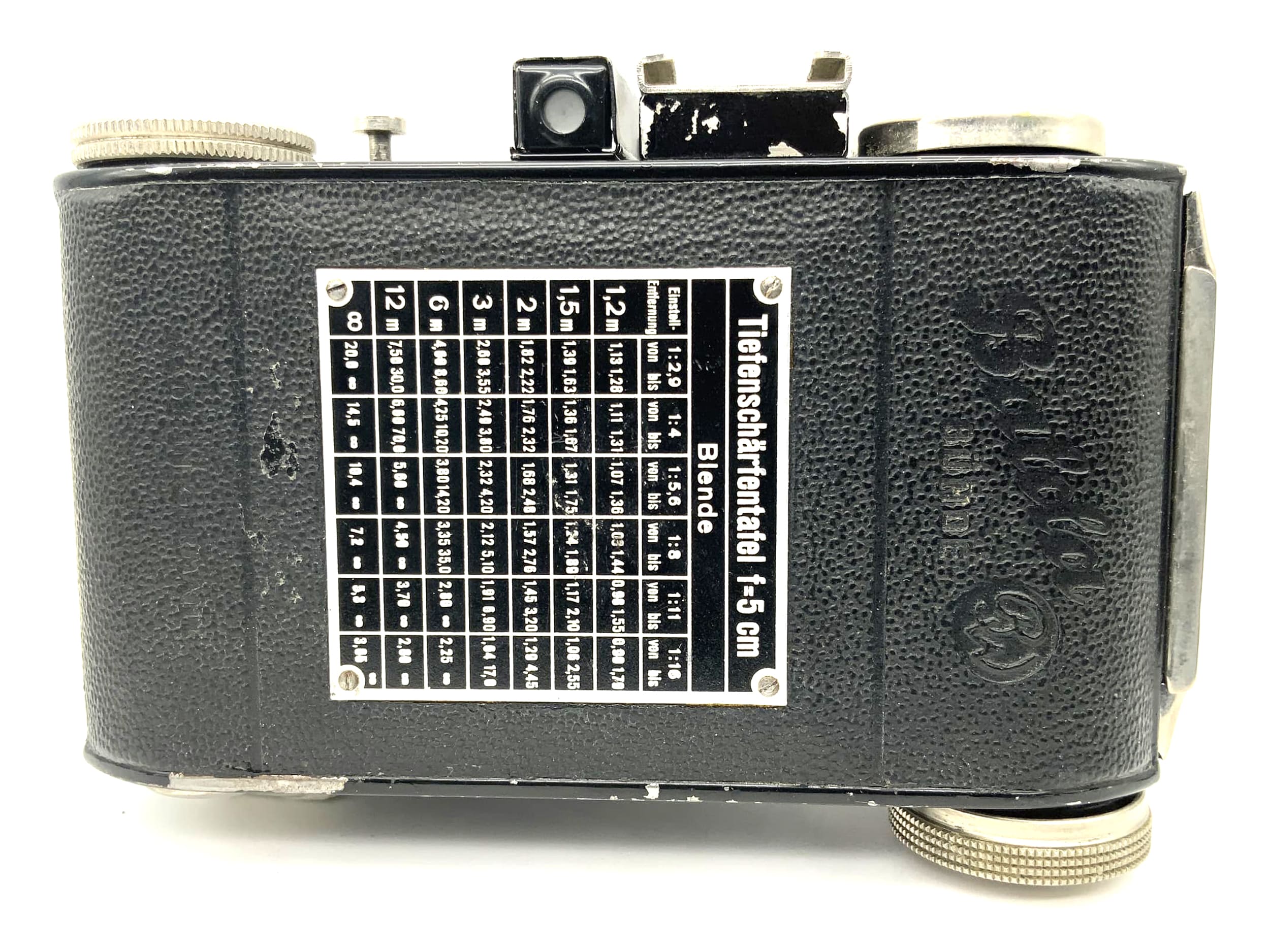 Balda Baldalette Klappkamera mit Radionar 1:2.9 50mm Prontor II