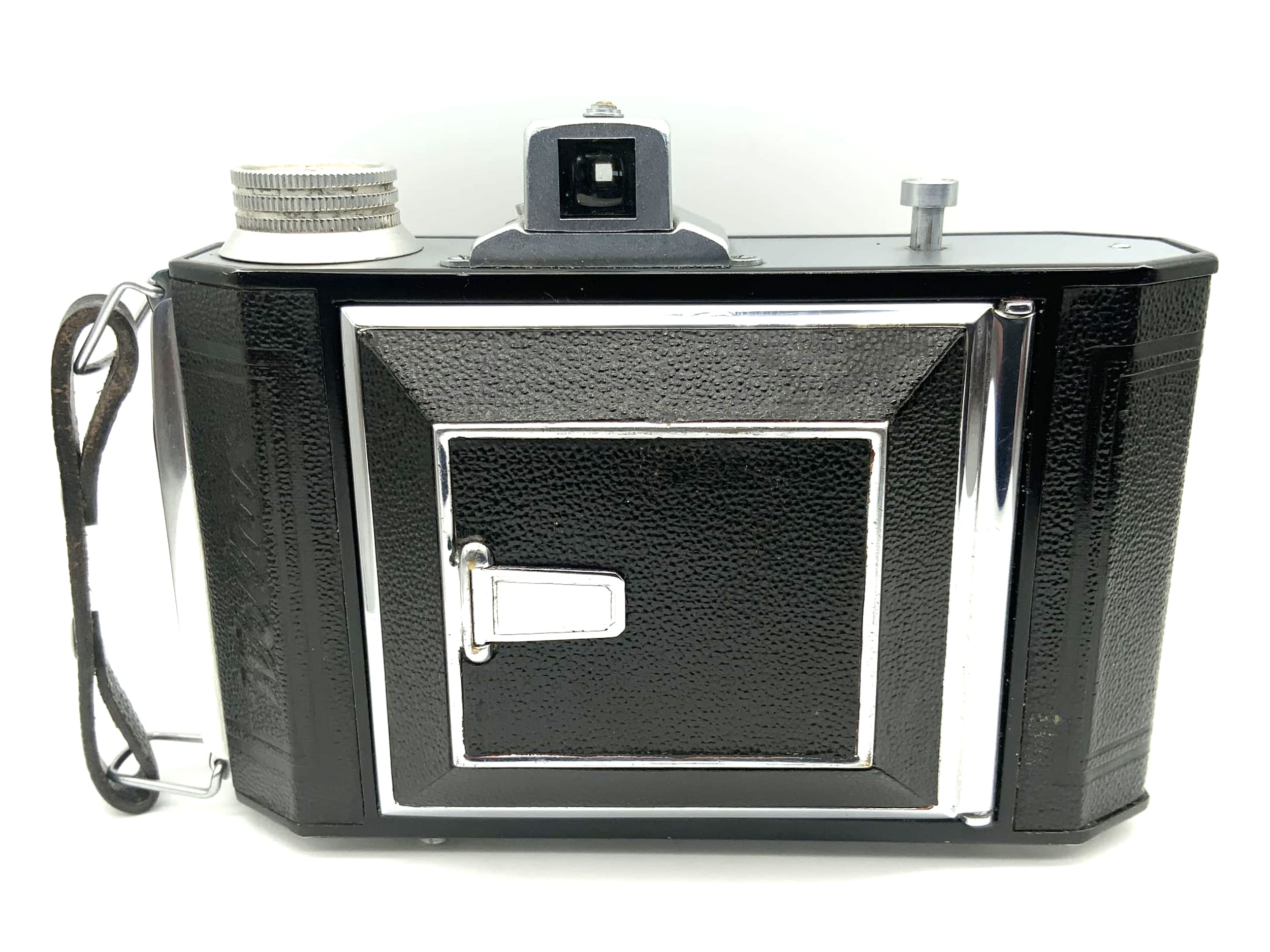 Welta Weltax Klappkamera mit Meyer Optik Trioplan 1:3.5 75mm red V Junior