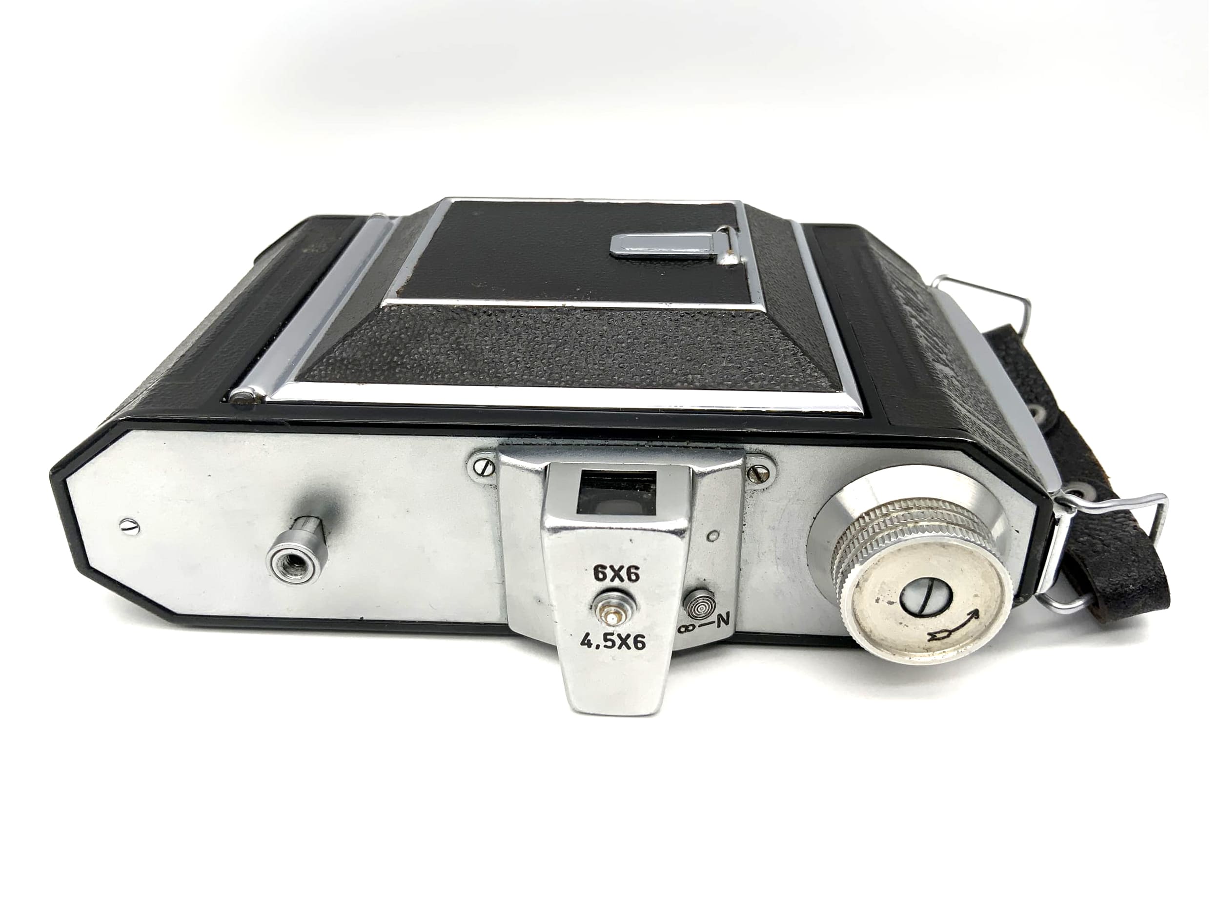 Welta Weltax Klappkamera mit Meyer Optik Trioplan 1:3.5 75mm red V Junior