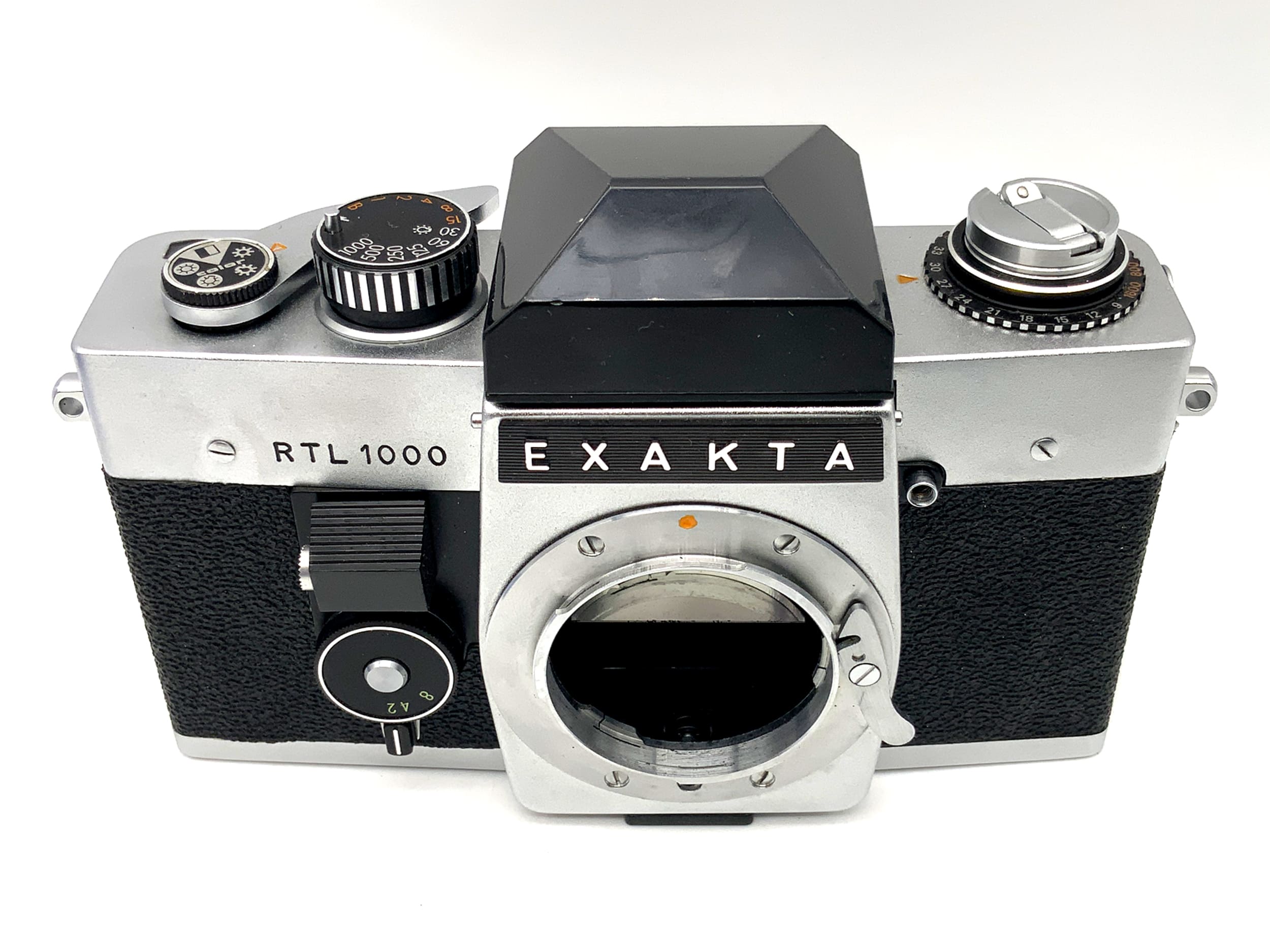 Exakta RTL 1000 35mm Spiegelreflexkamera SLR analog Body Gehäuse (Exa)