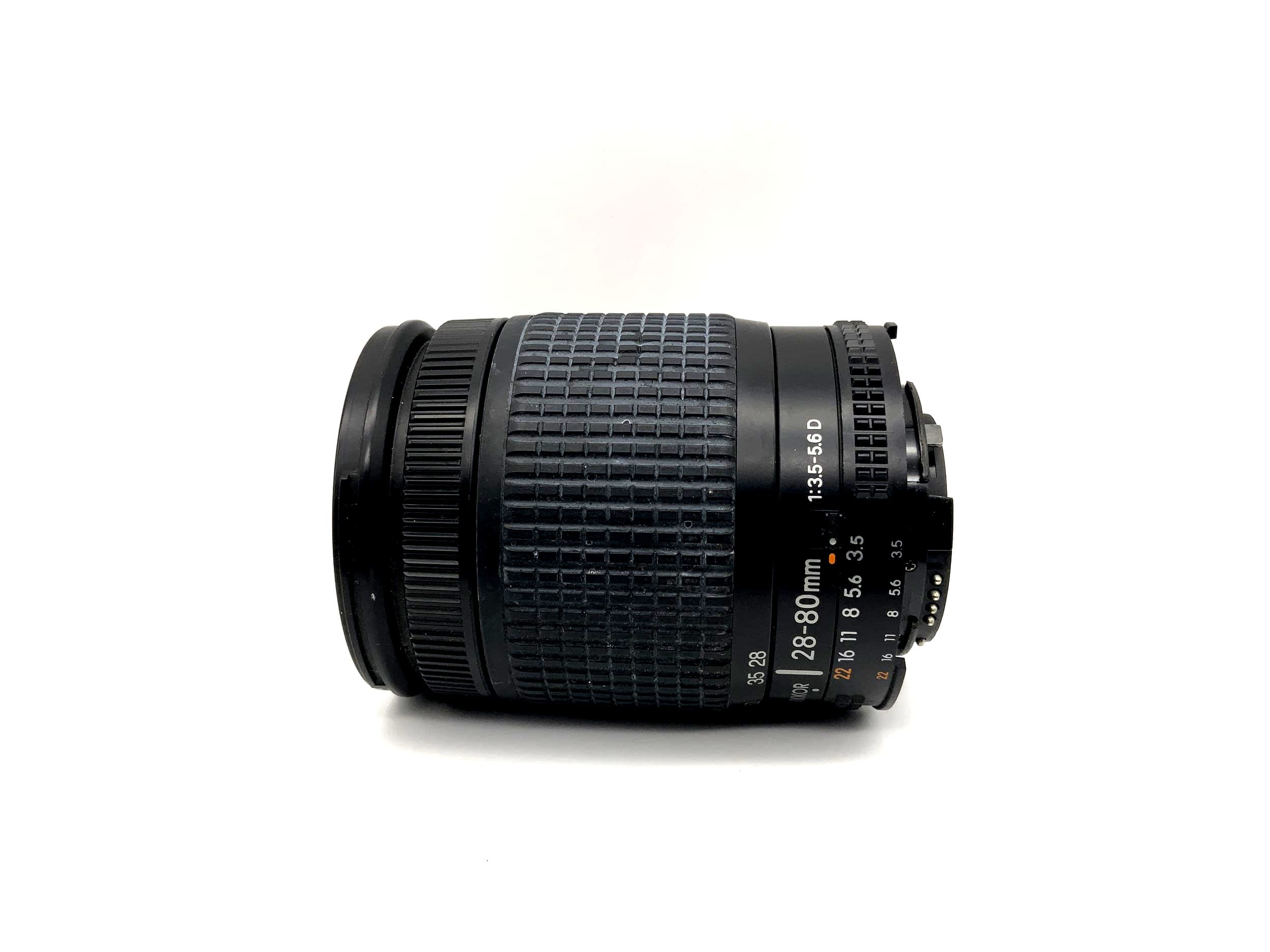 Nikon 28-80mm 1:3.5-5.6 D Objektiv AF Nikkor 58mm 0.4m/1.32ft (Nikon AF)