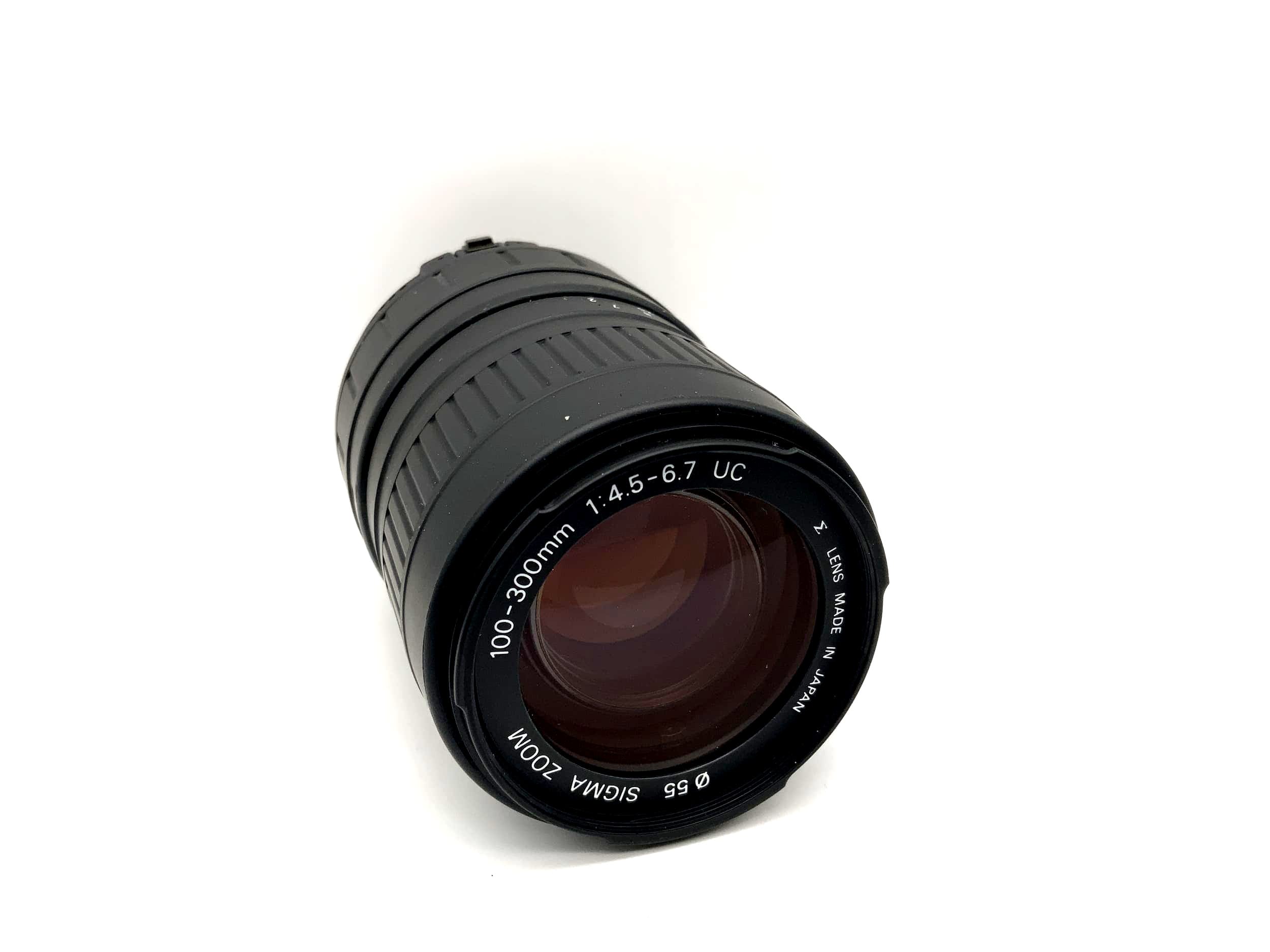 Sigma 100-300mm 1:4.5-6.7 Objektiv UC Zoom D Kamera Camera Lens (Nikon AF)