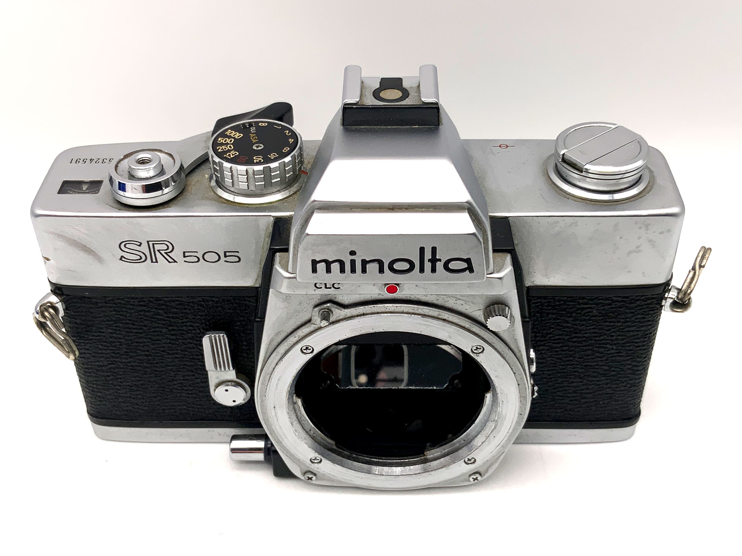 Minolta SR 505 35mm Spiegelreflexkamera SLR analog Body Gehäuse (Minolta MD)