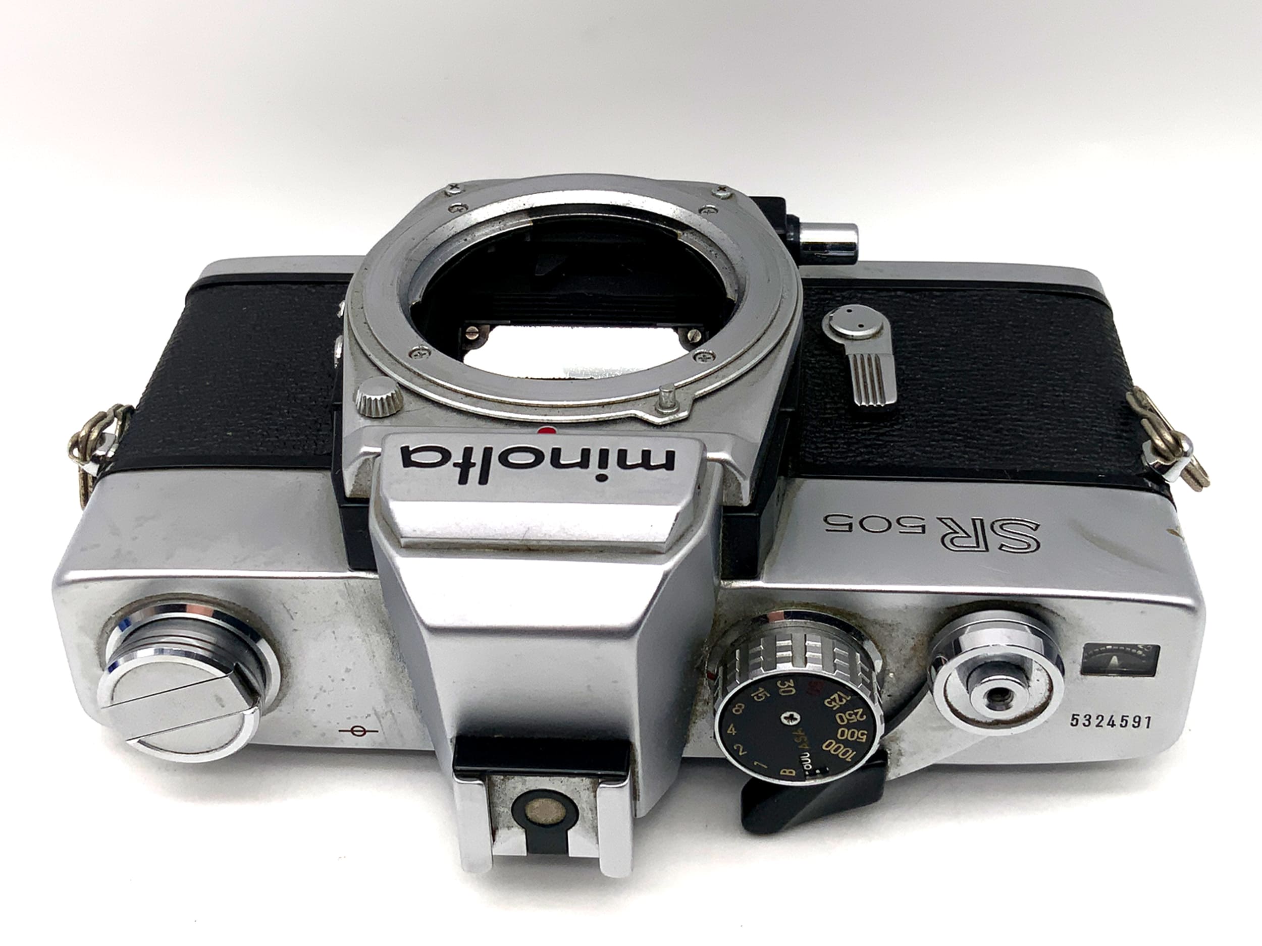 Minolta SR 505 35mm Spiegelreflexkamera SLR analog Body Gehäuse (Minolta MD)