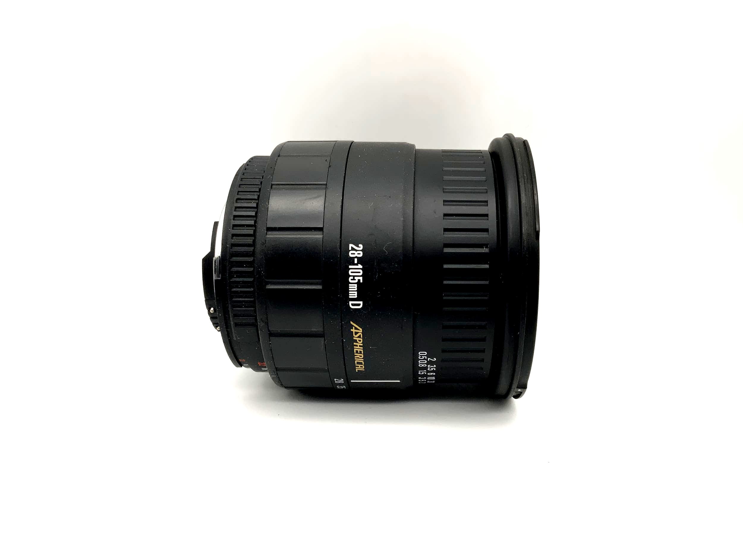 Sigma 28-105mm 1:2.8-4 Objektiv Aspherical Zoom Lens D Camera Lens (Nikon AF)