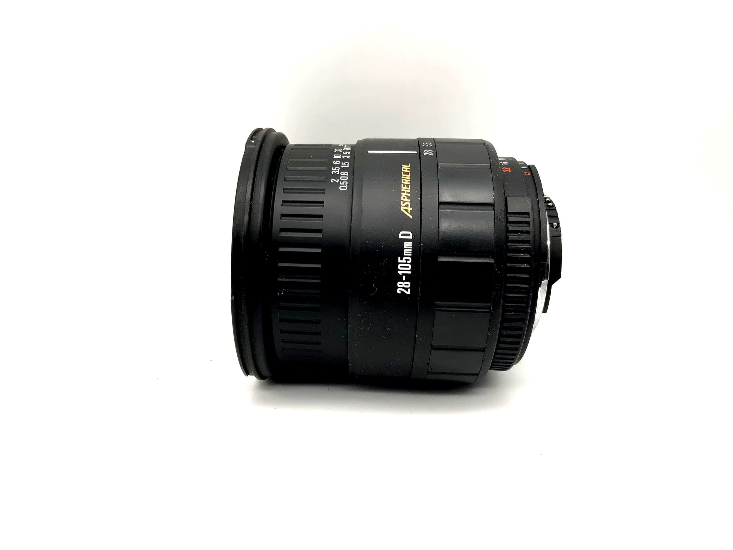Sigma 28-105mm 1:2.8-4 Objektiv Aspherical Zoom Lens D Camera Lens (Nikon AF)