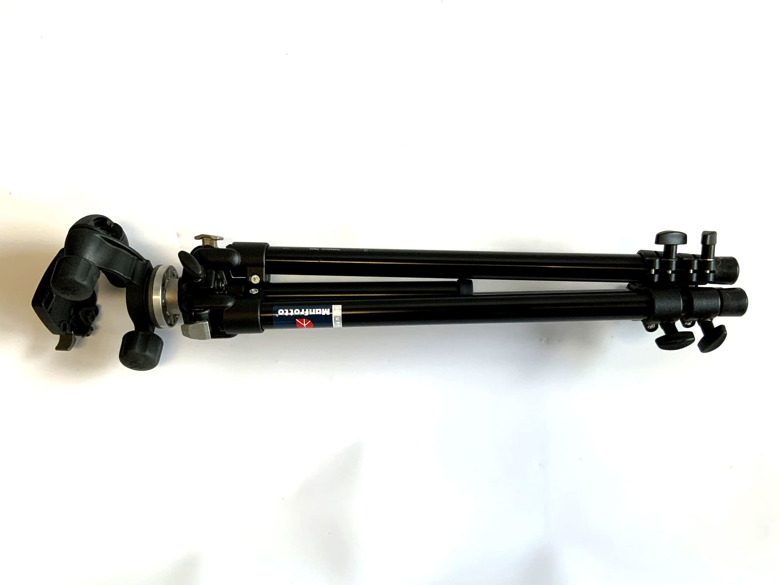 Manfrotto 190B Stativ Tripod 3-Bein Fotostativ Kamerastativ mit 460Mg Stativkopf