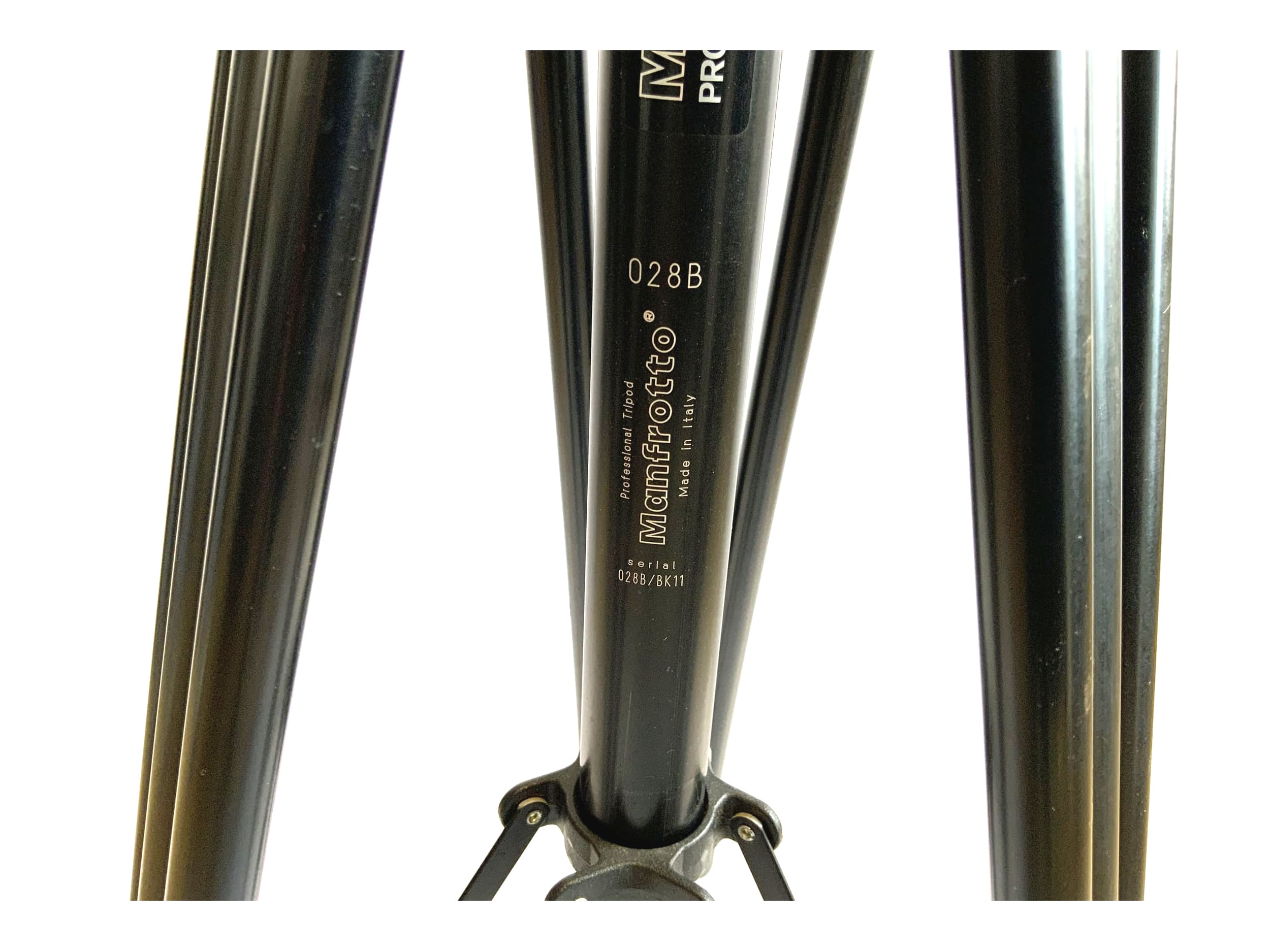 Manfrotto 028B Stativ Tripod 3-Bein Fotostativ Kamerastativ Serial 028B/BK11