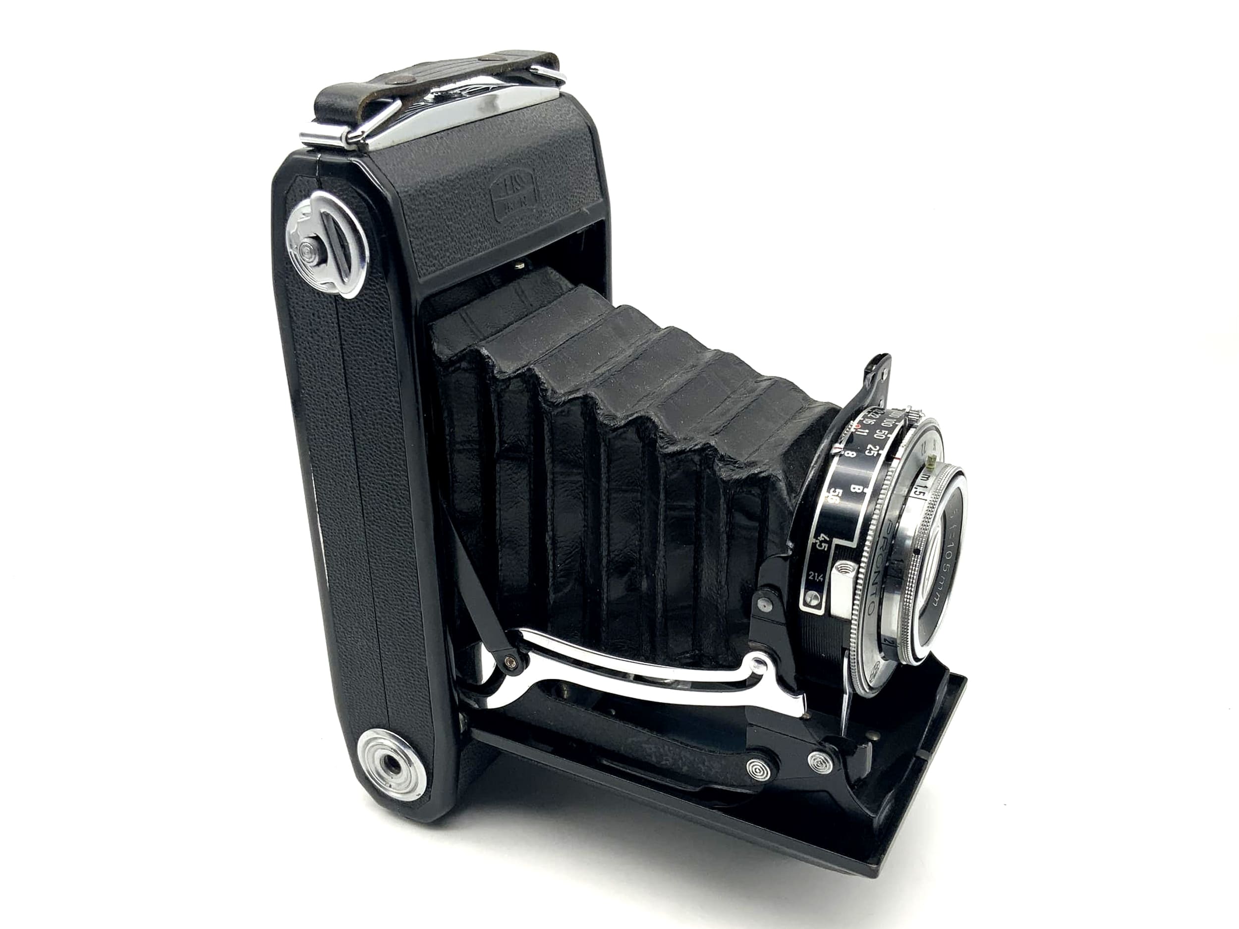 Zeiss Ikon Nettar 515/2 Klappkamera mit Novar-Anastigmat 1:4.5 105mm Pronto