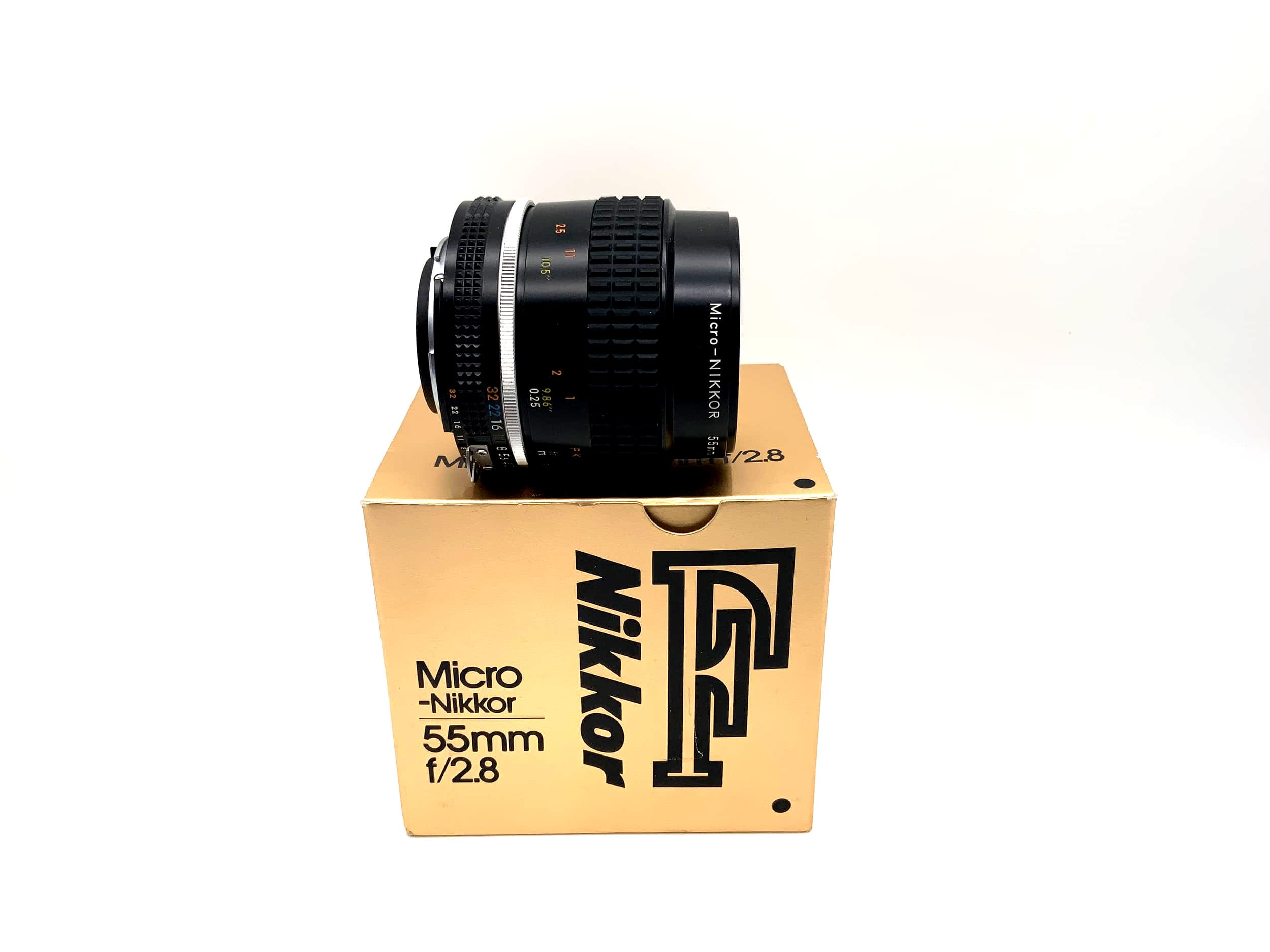 Nikon 55mm 1:2.8 Objektiv Nikkor Micro Kamera Camera Lens (Nikon F)