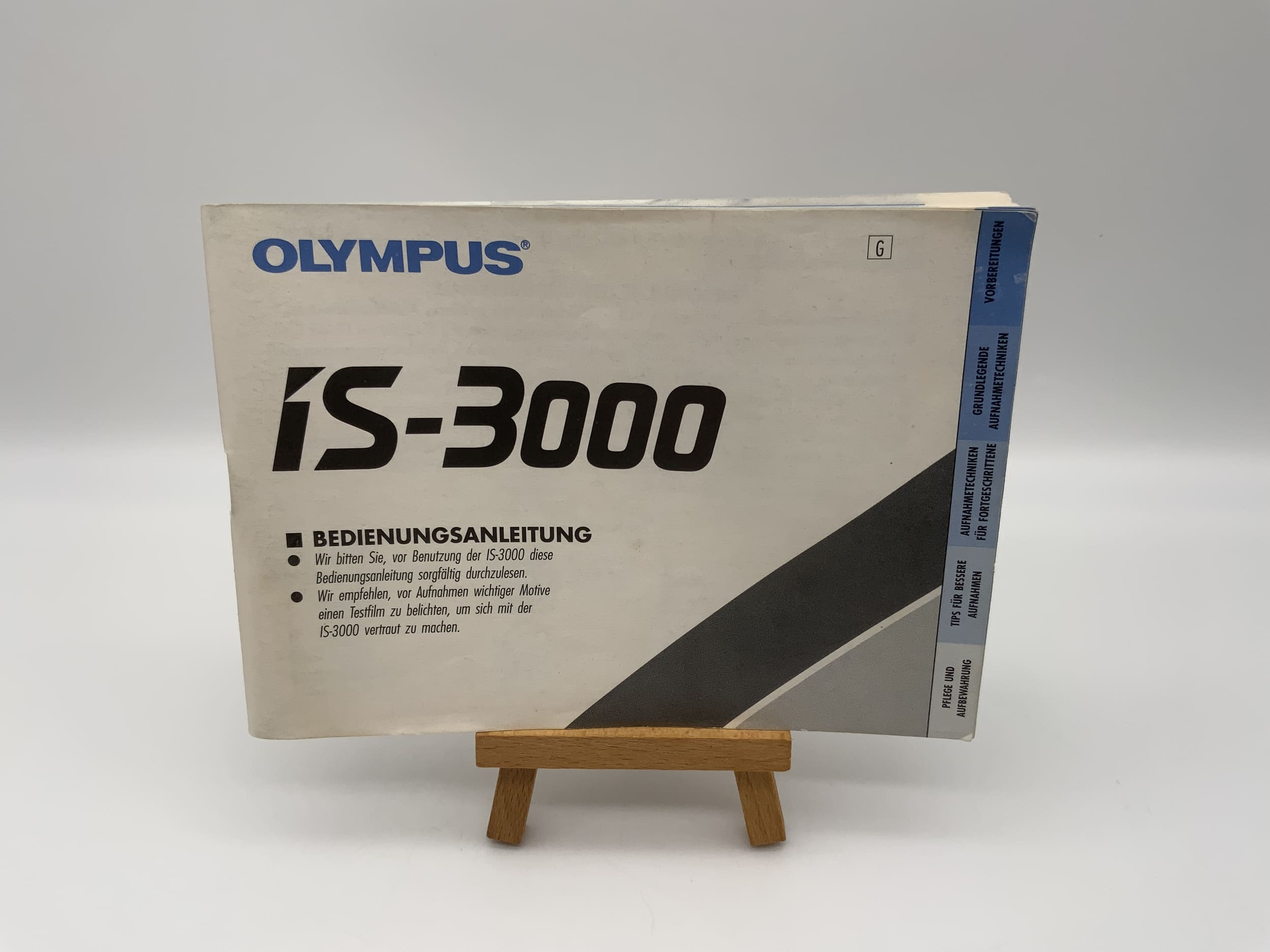 Olympus IS-3000 Bedienungsanleitung Deutsch