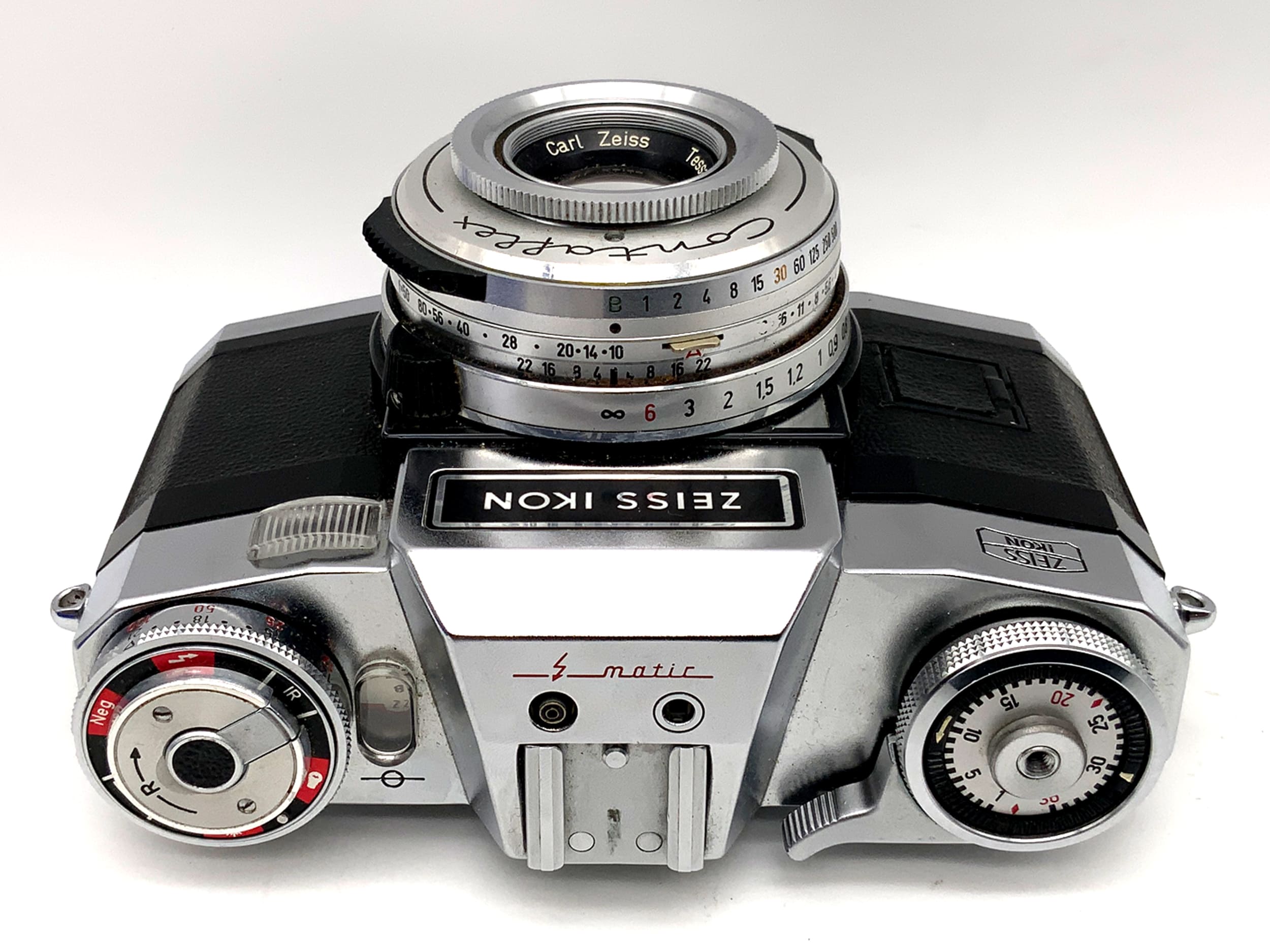 Zeiss Ikon Contaflex 35mm SLR Tessar 2.8/50 Synchro-Compur-X !Beli Defekt! Body