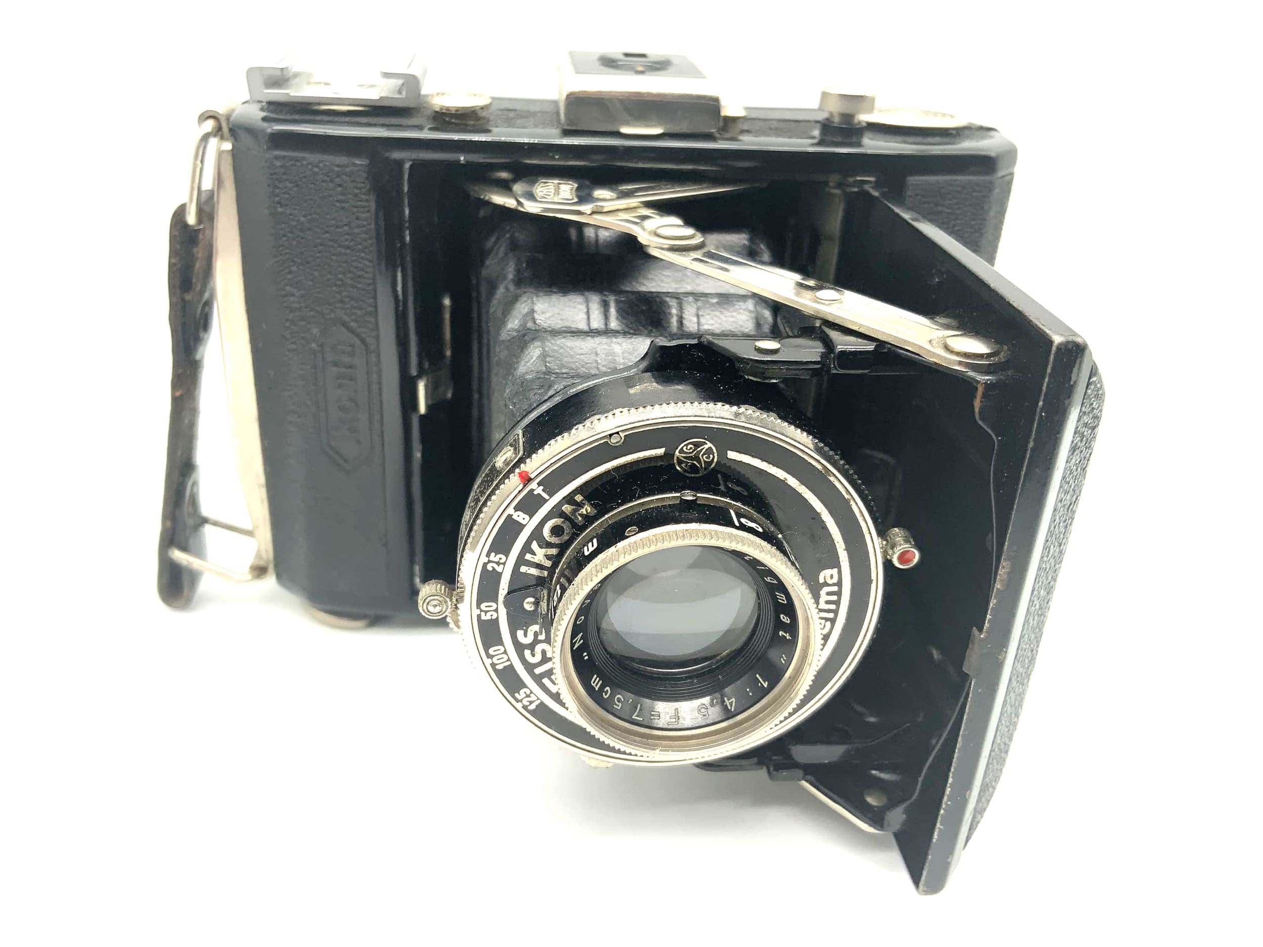 Zeiss Ikon Ikonta 520 Klappkamera mit Novar-Anastigmat 1:4.5 7,5cm 75mm Telma