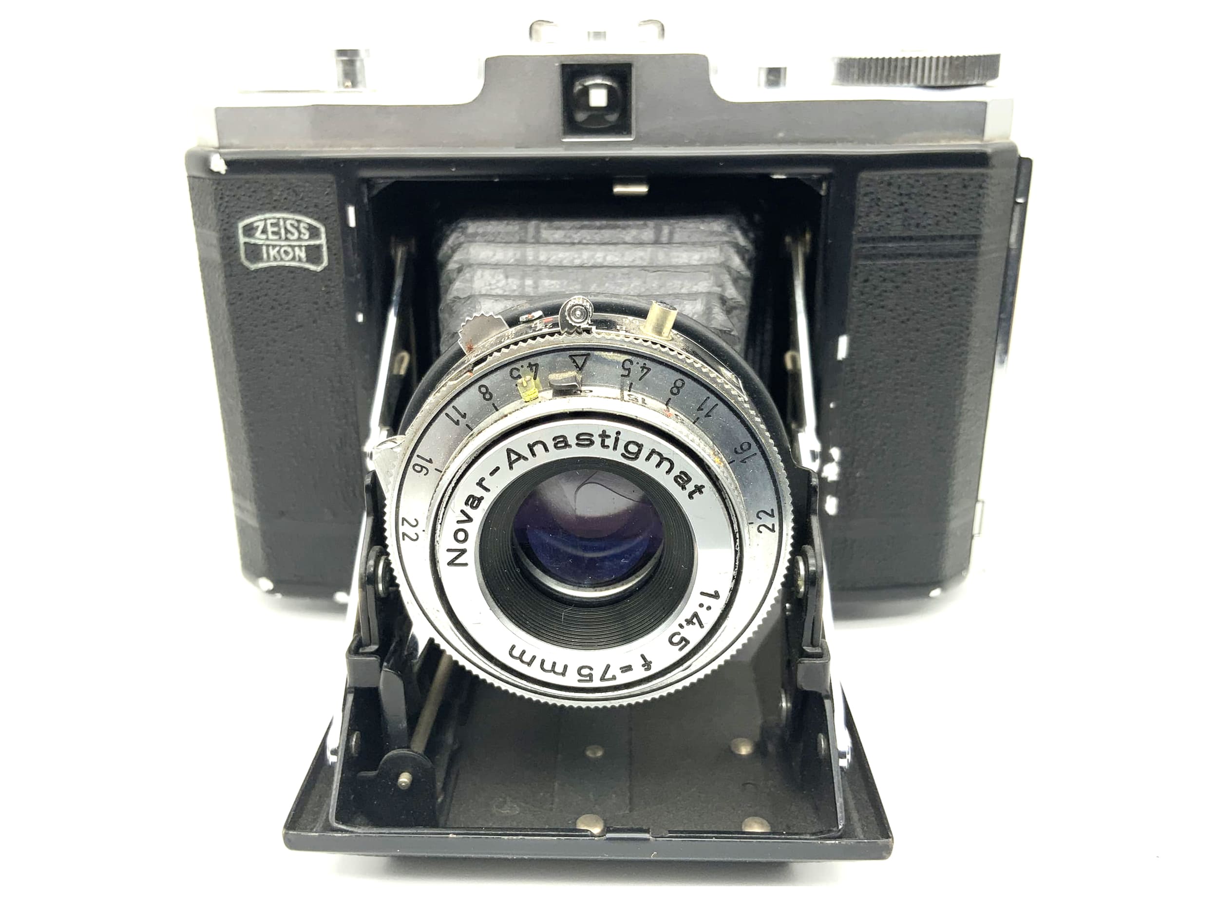 Zeiss Ikon Nettar 518/16 Klappkamera mit Novar-Anastigmat 1:4.5 75mm Velio