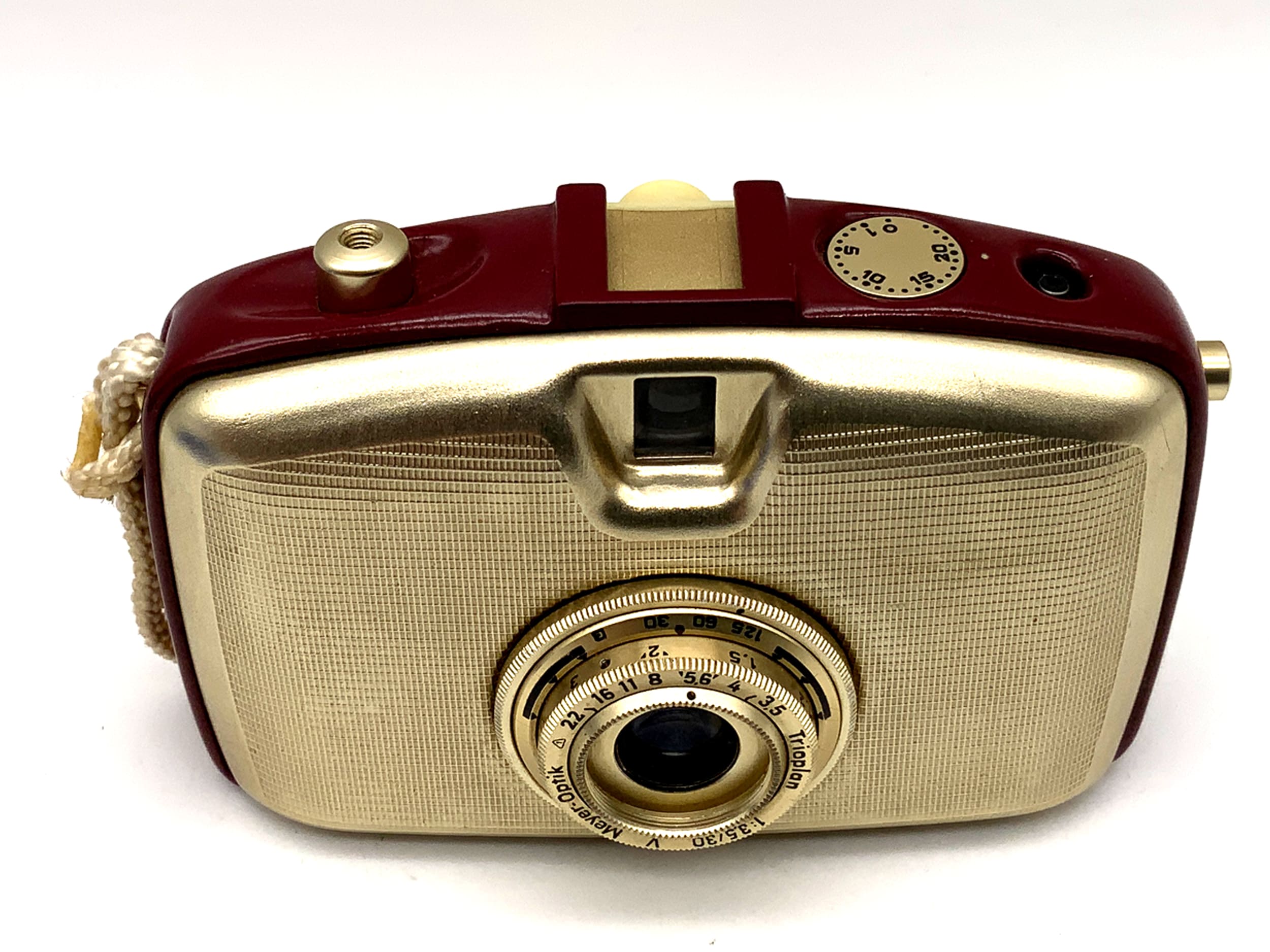 Pentacon Penti I Sucherkamera mit Meyer Optik Trioplan 1:3.5/30 Analogkamera